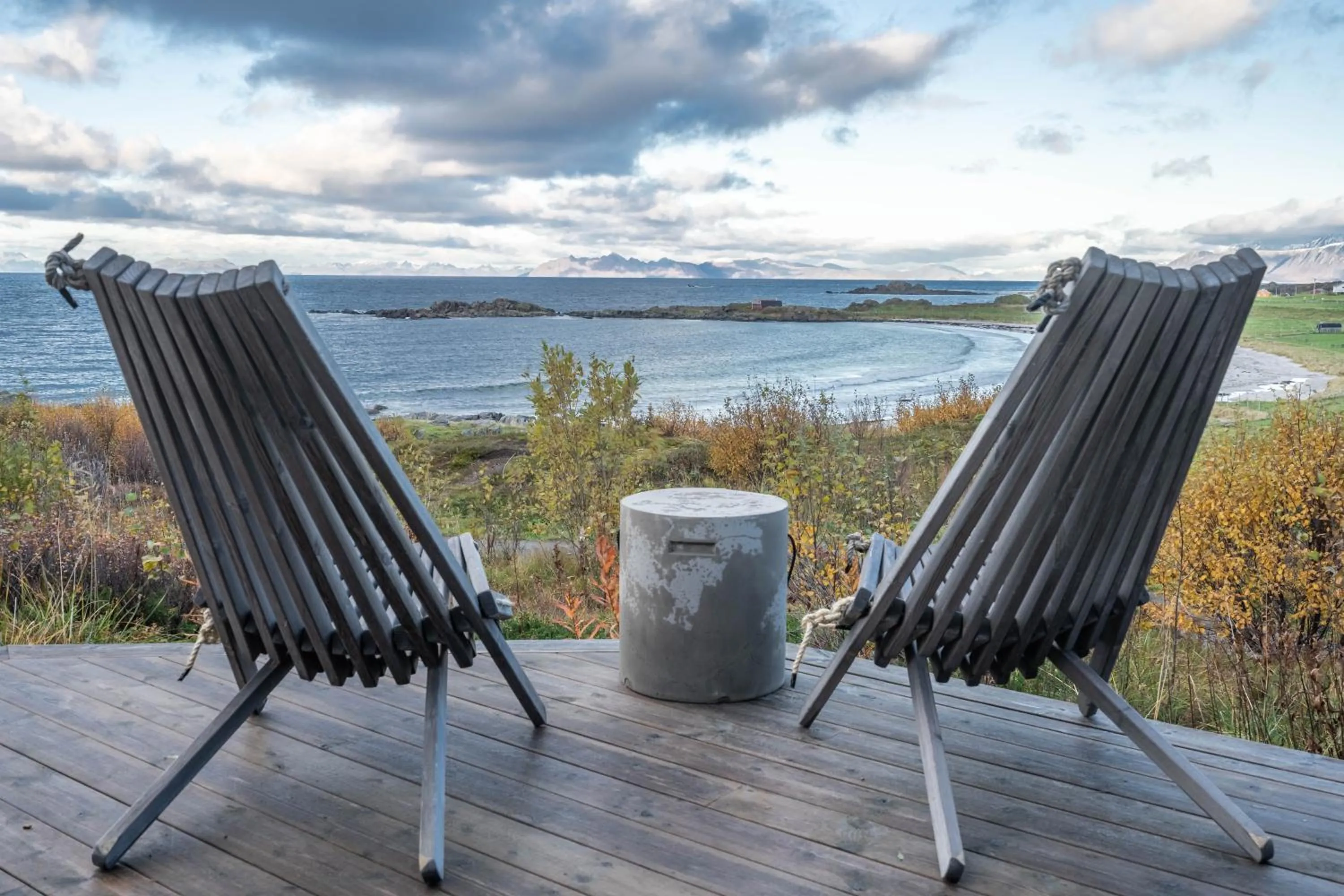 Day in Lofoten Links Lodges