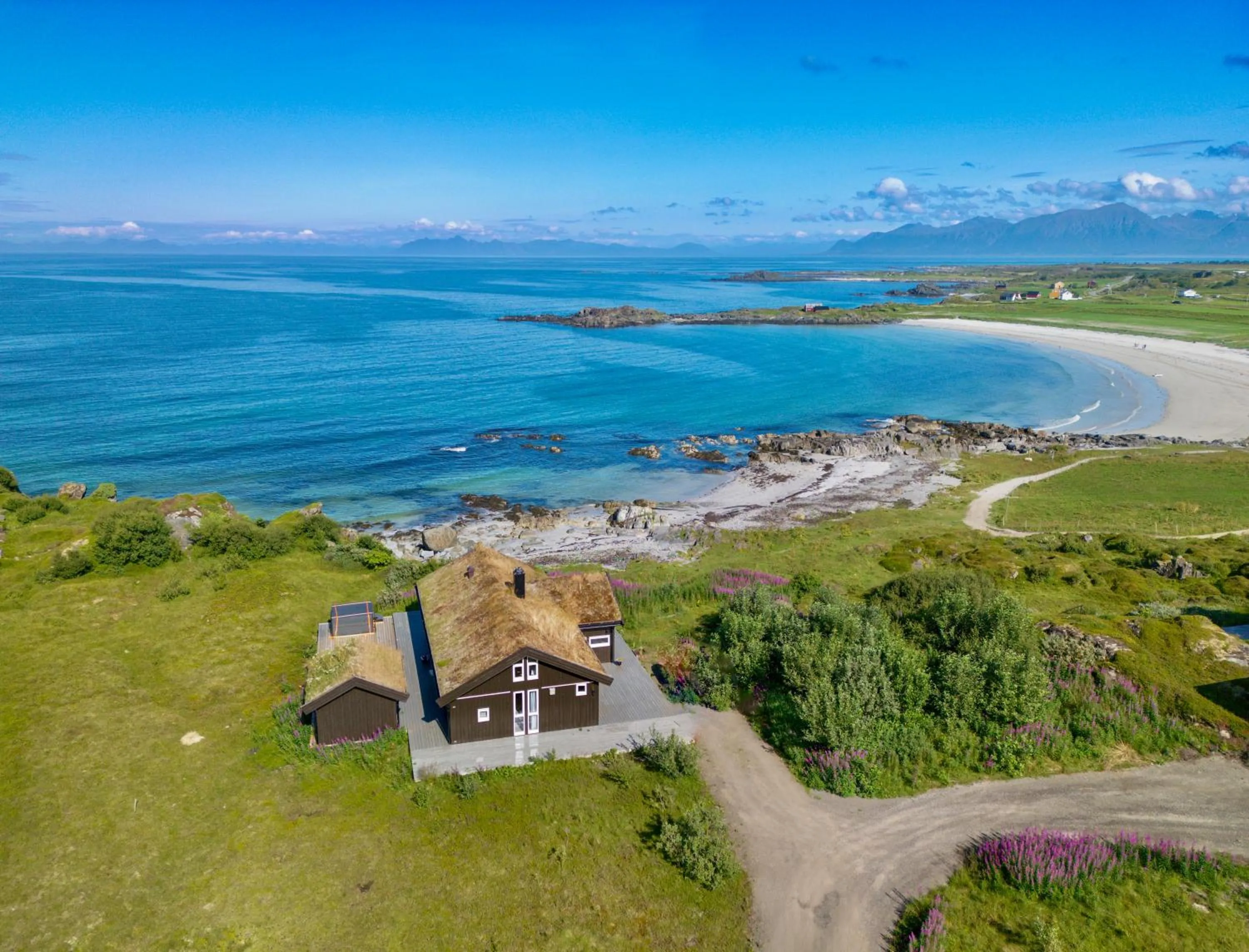 Day in Lofoten Links Lodges