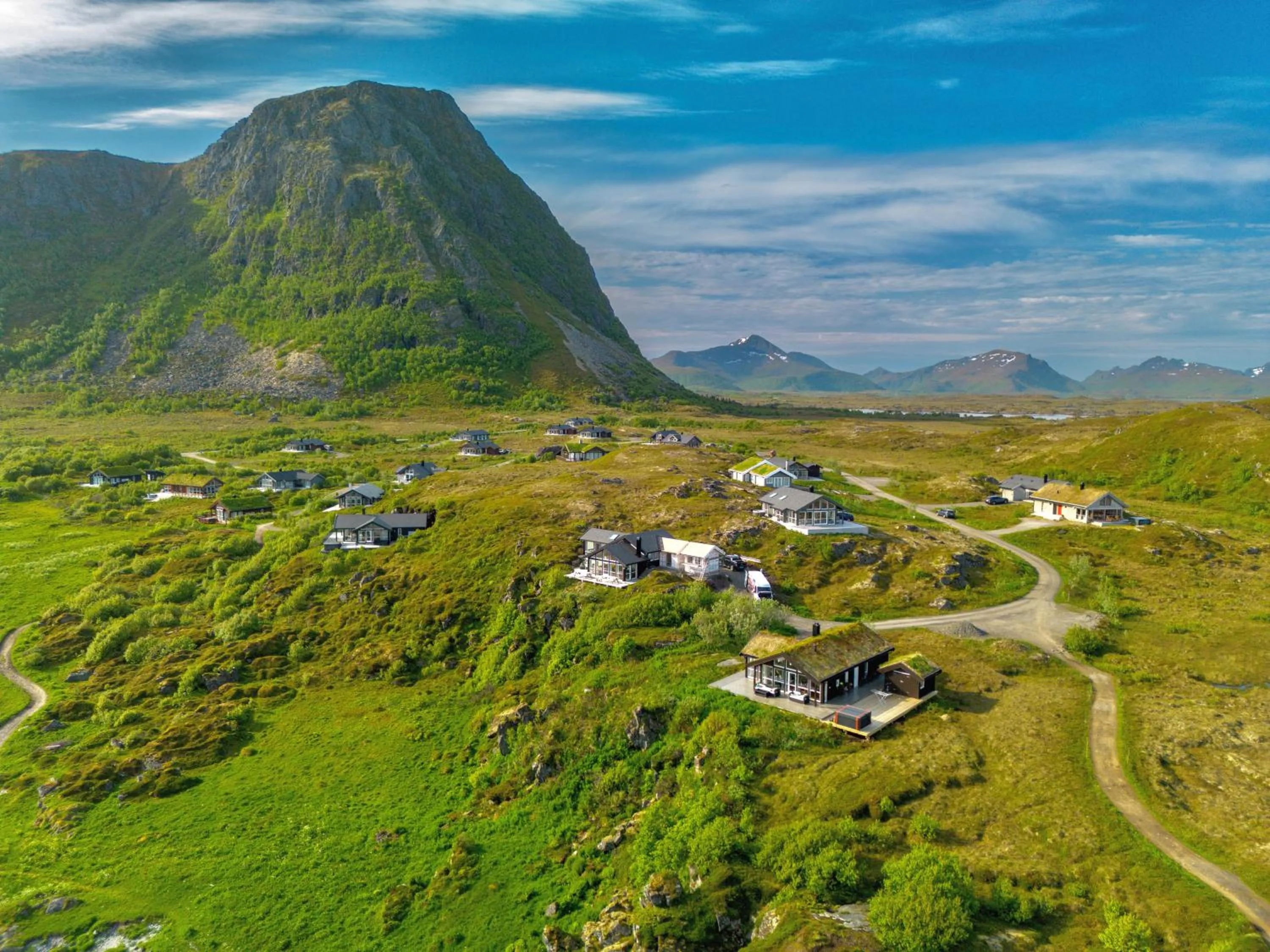 Nearby landmark in Lofoten Links Lodges