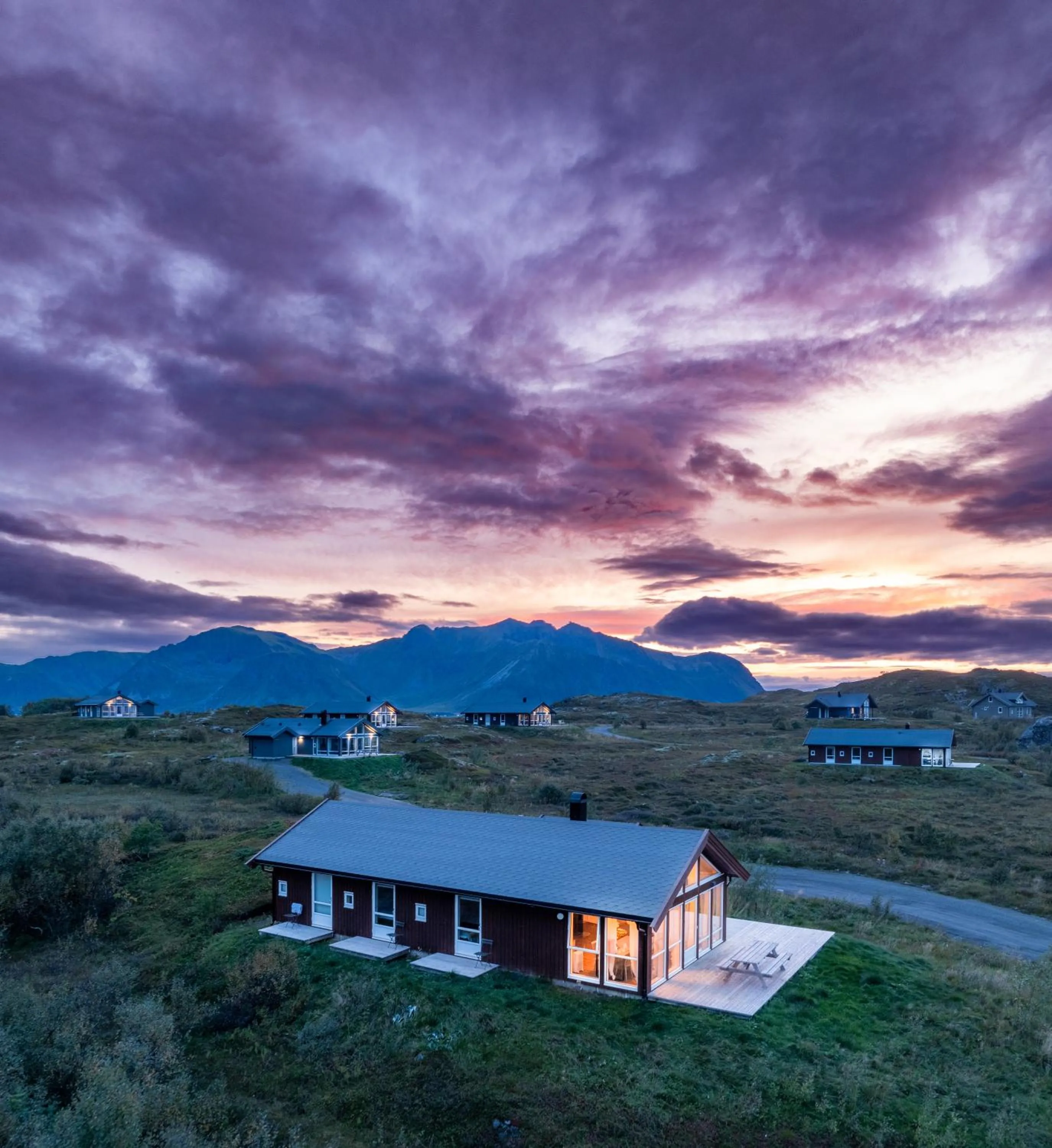 Luxury Standard Lodges in Lofoten Links Lodges