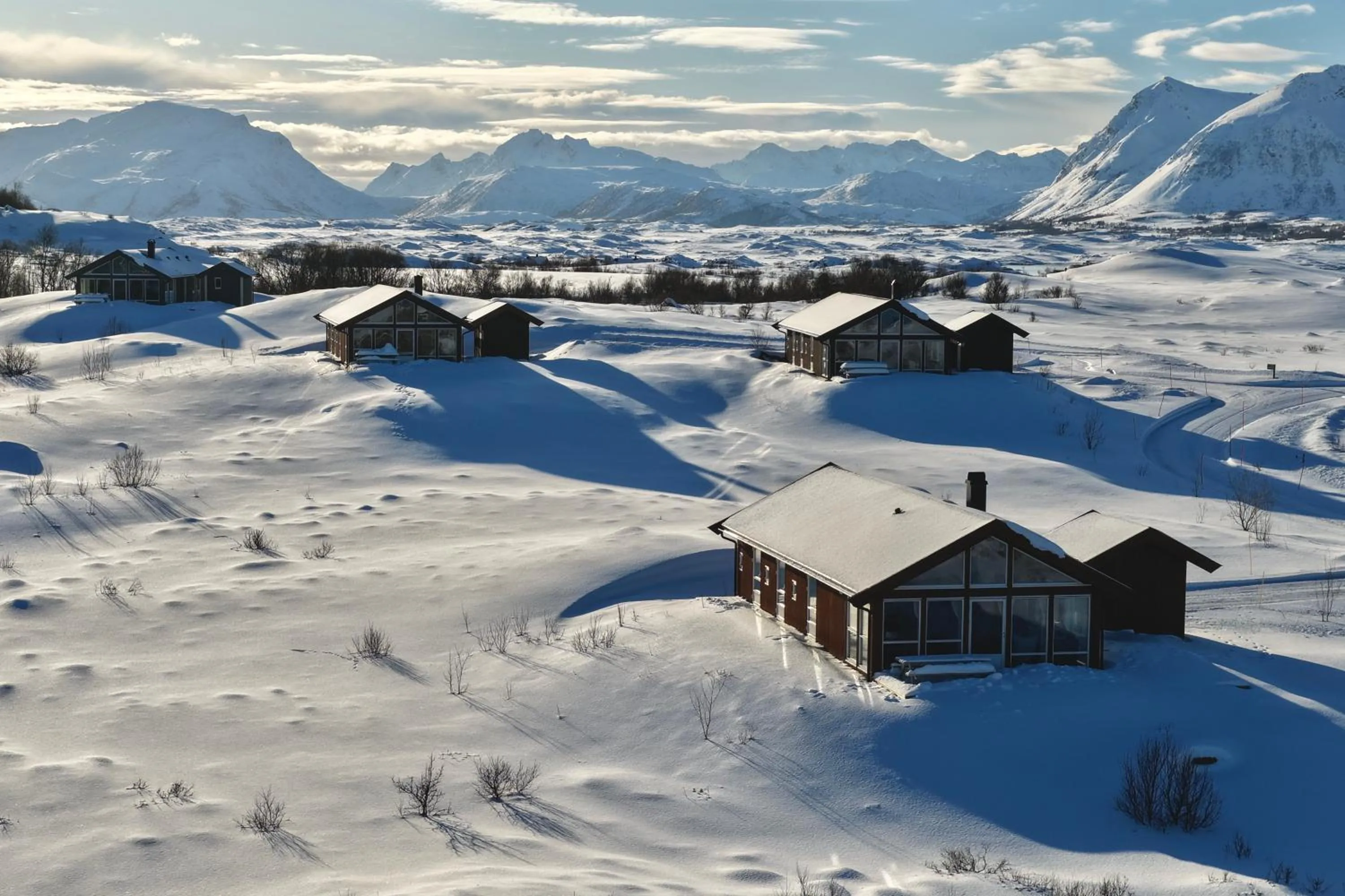 Day in Lofoten Links Lodges