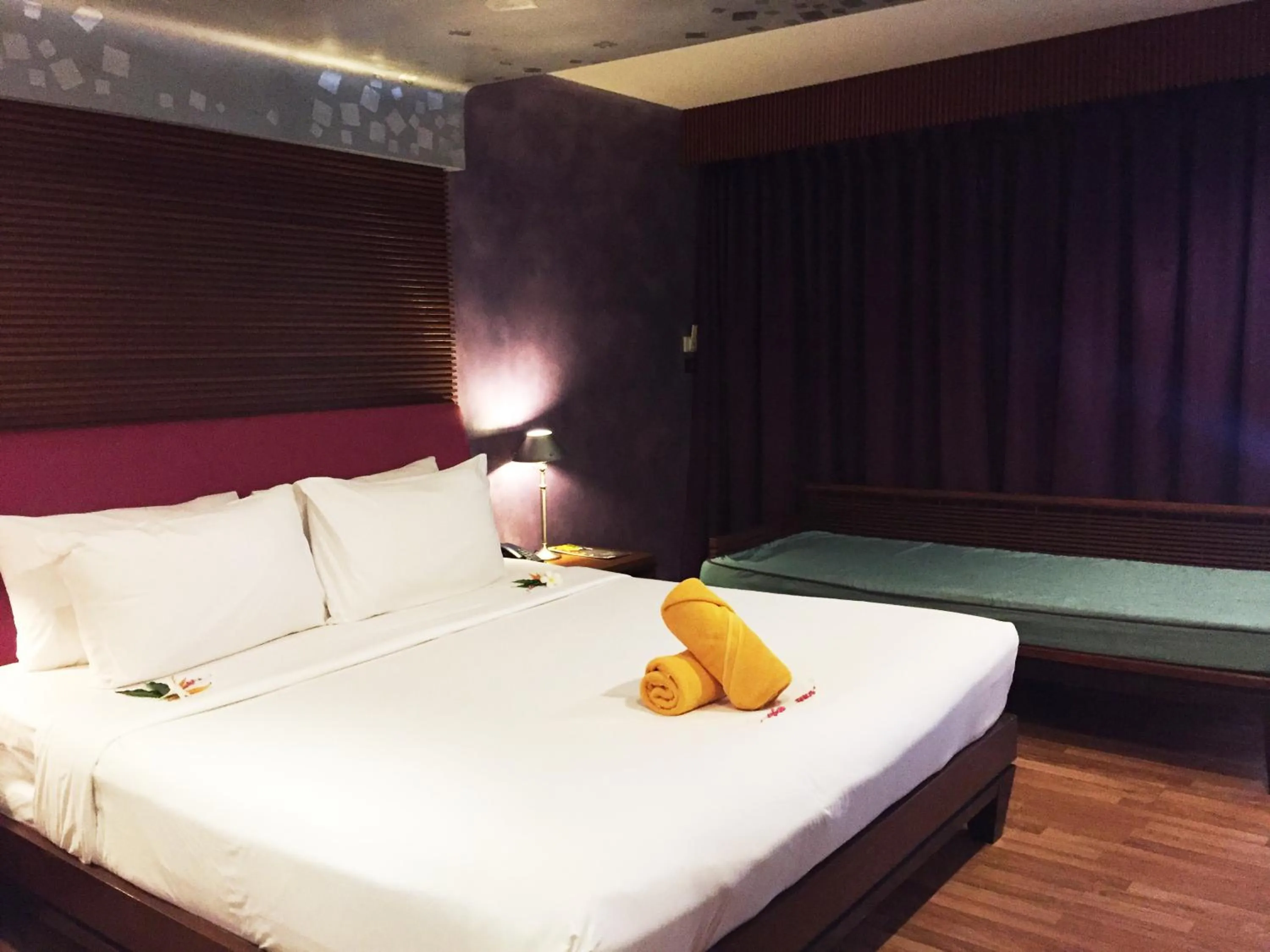 Bed in Weekender Resort