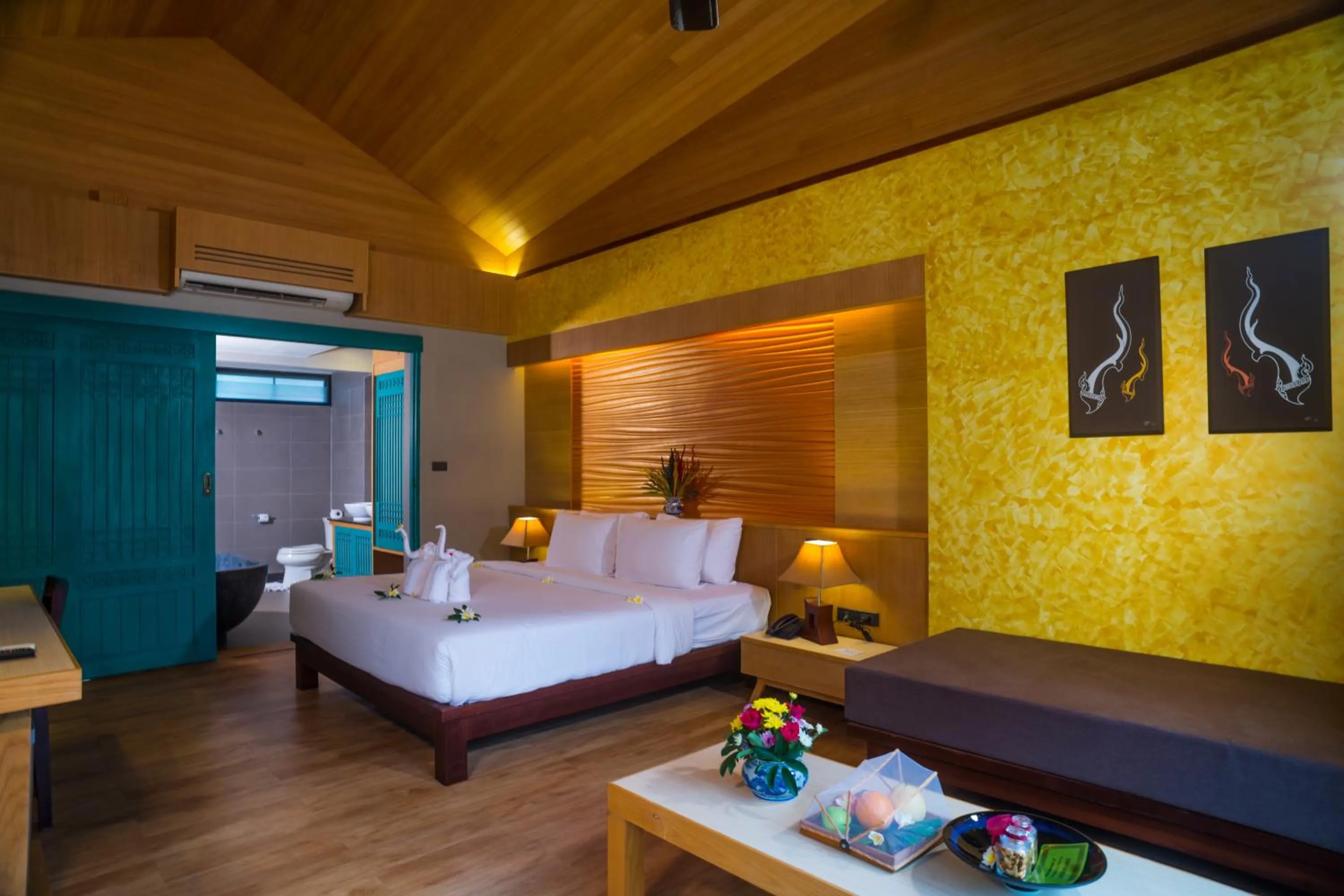 Toilet, Bed in Weekender Resort
