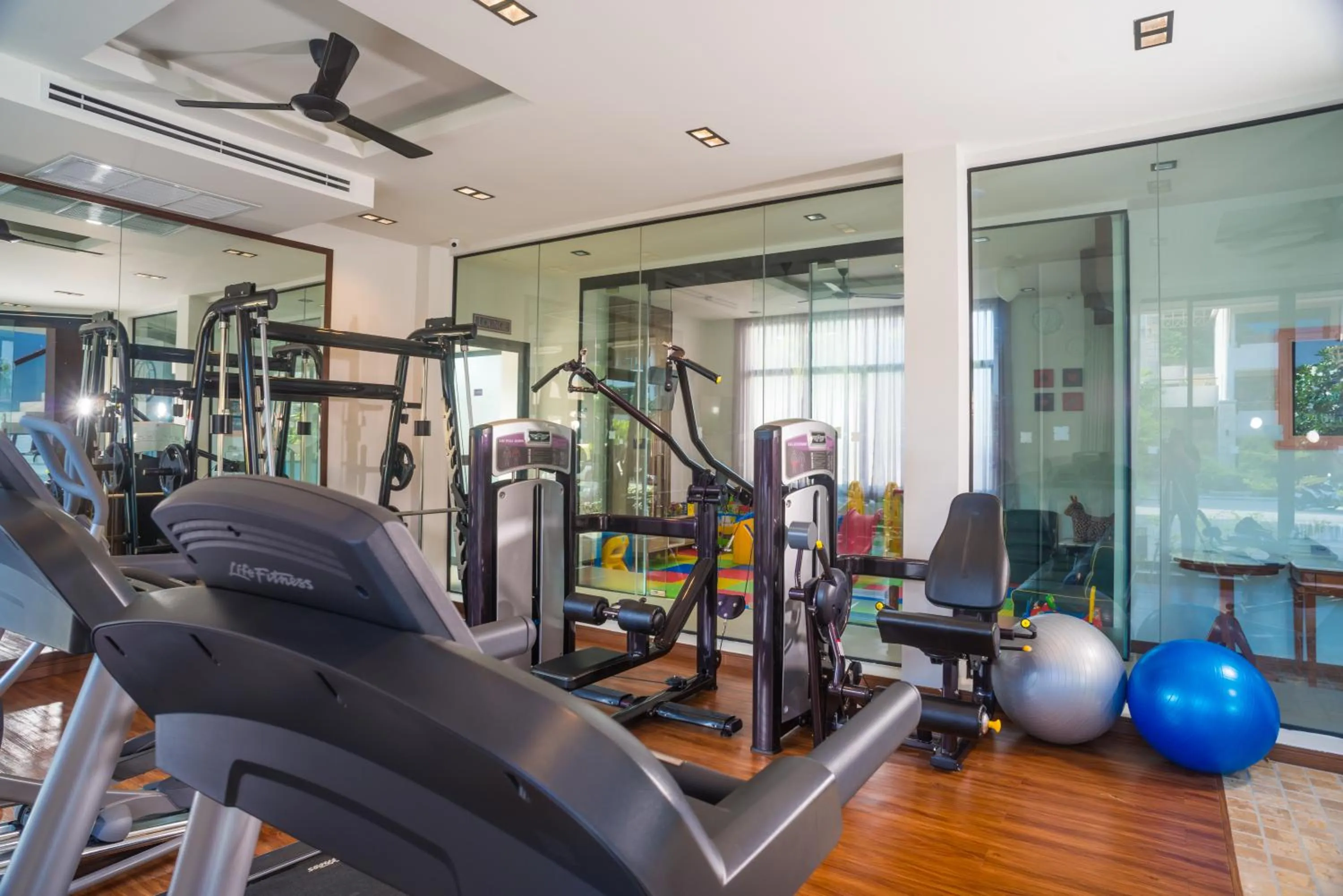 Fitness centre/facilities in Weekender Resort