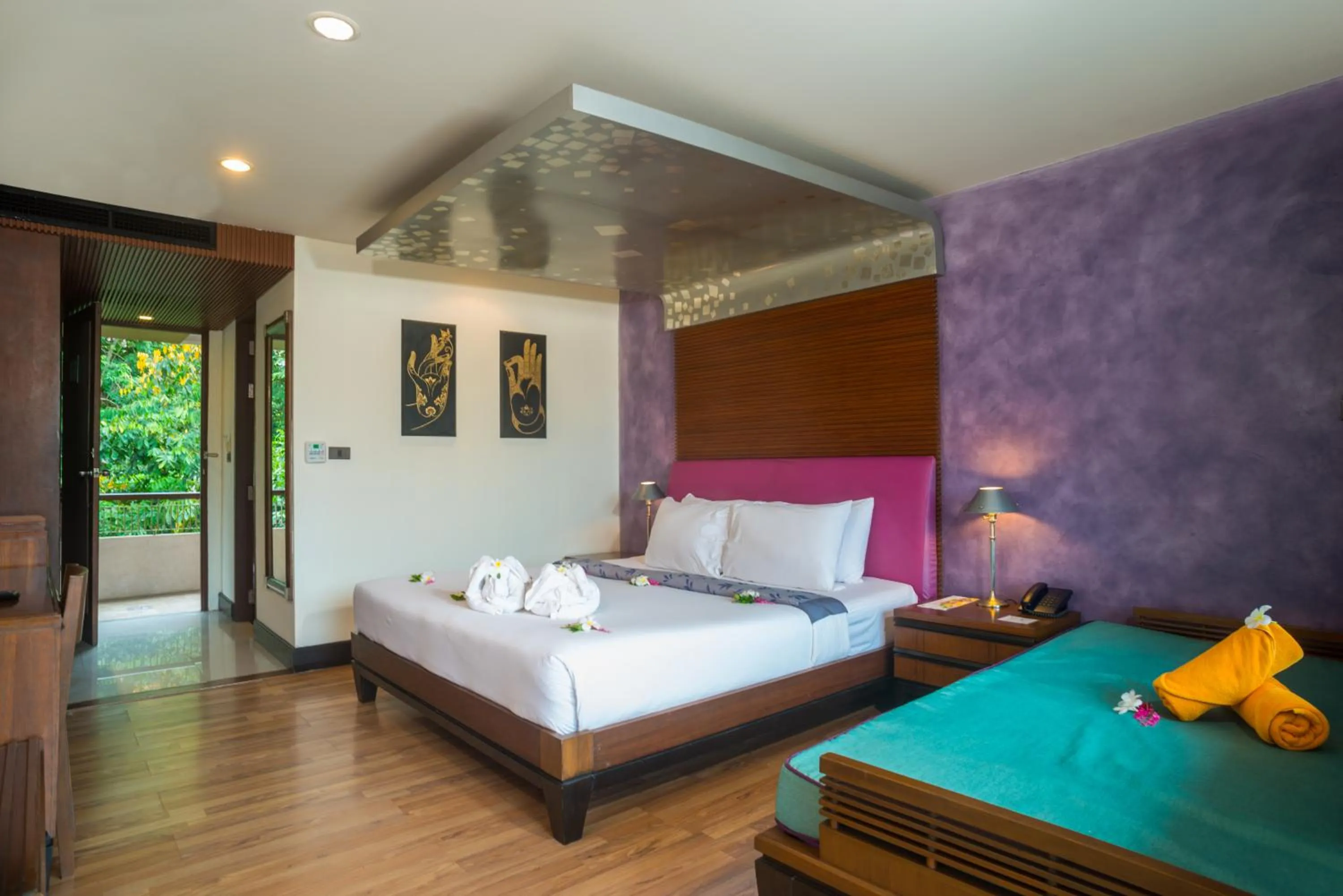 Bed in Weekender Resort