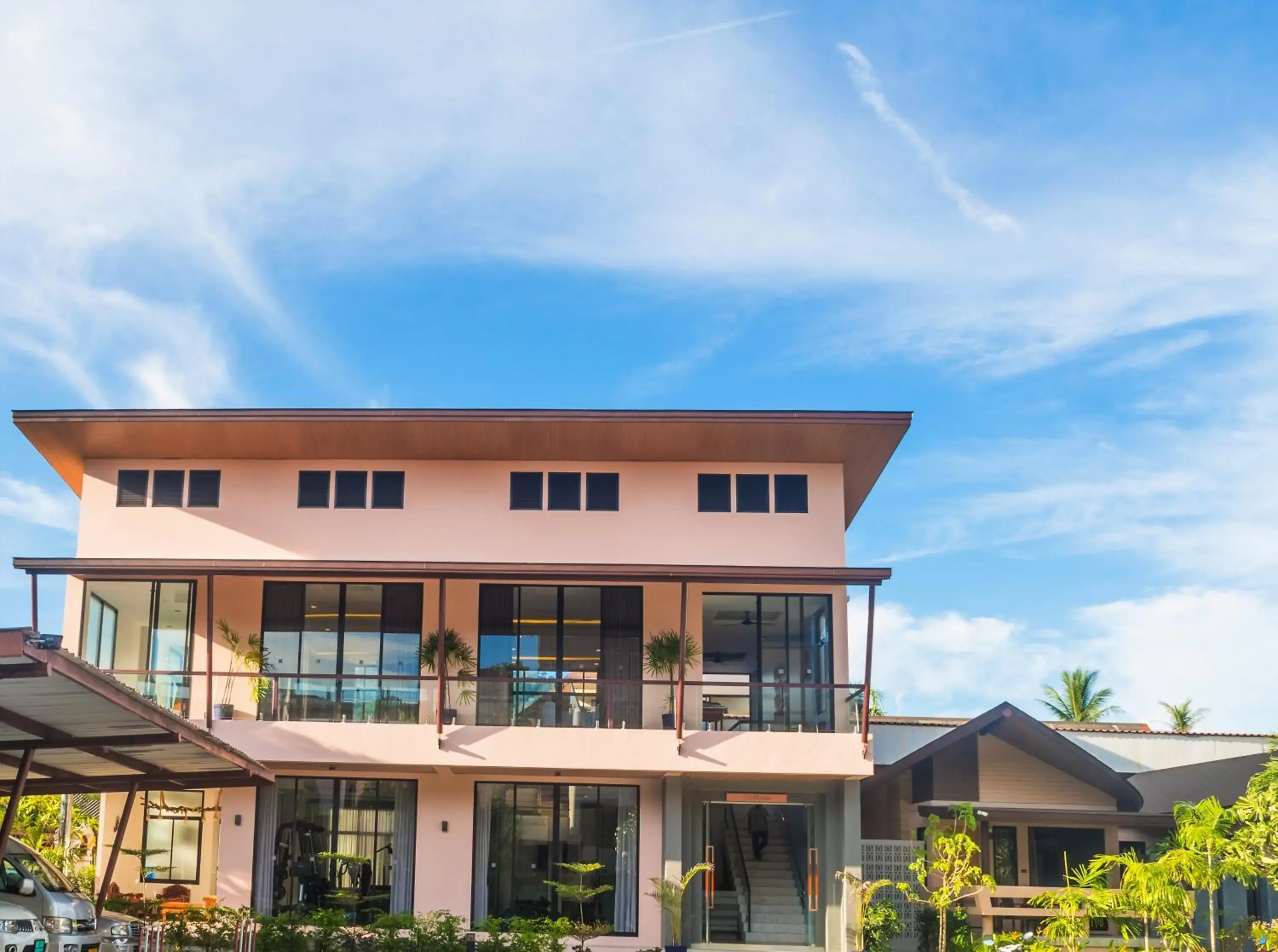 Property building in Weekender Resort Property building in Weekender Resort