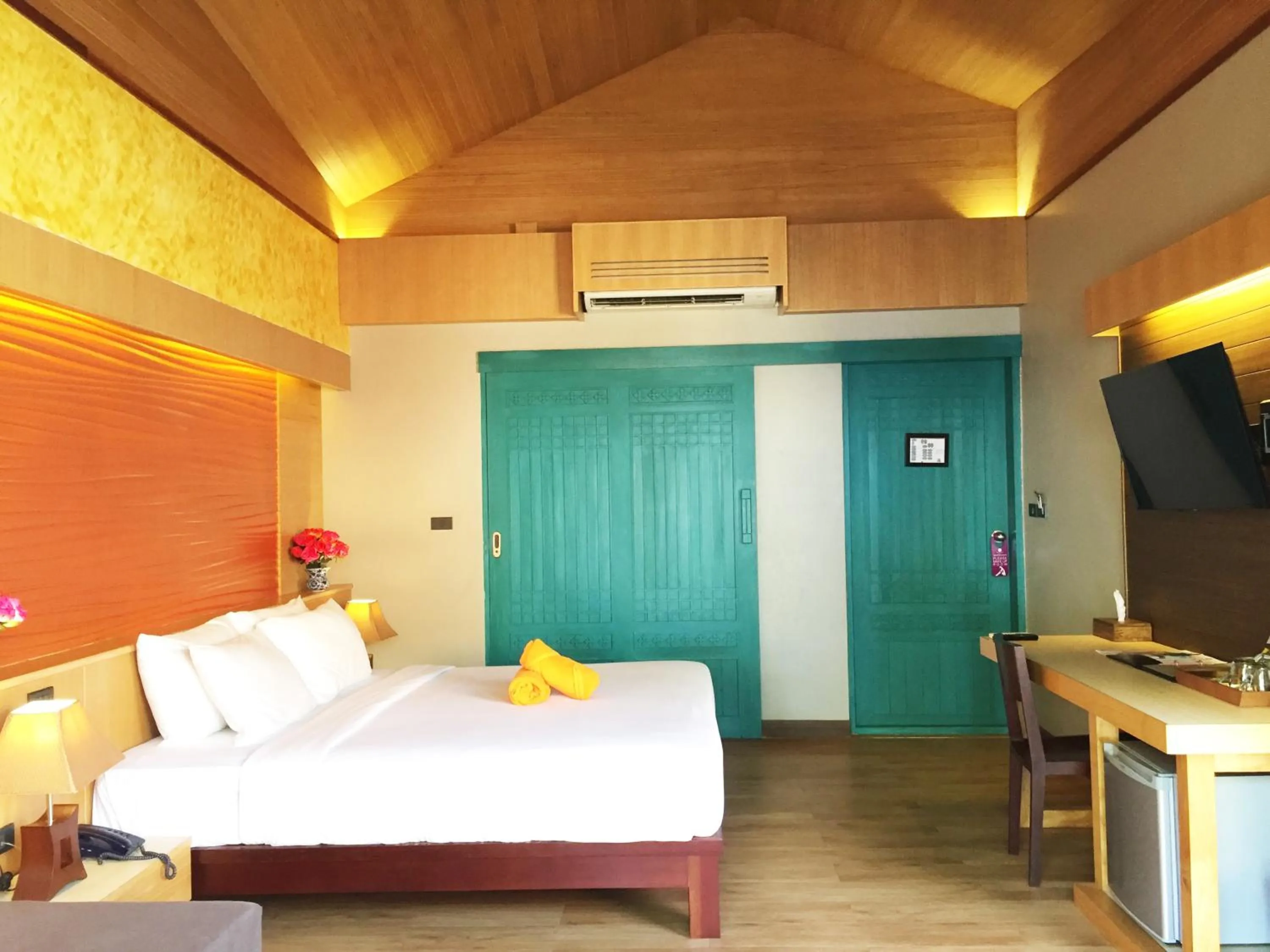 Bed in Weekender Resort