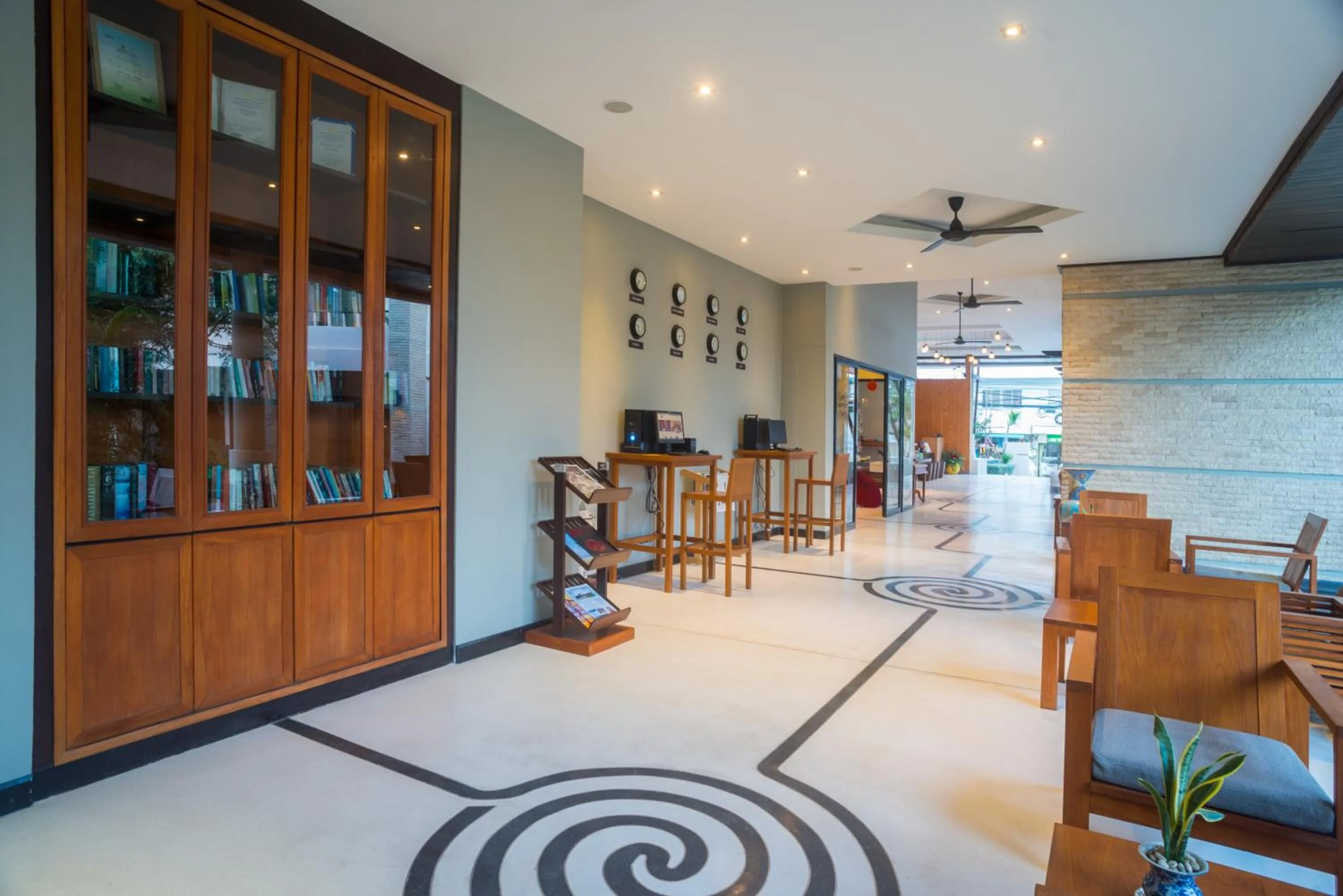 Library in Weekender Resort