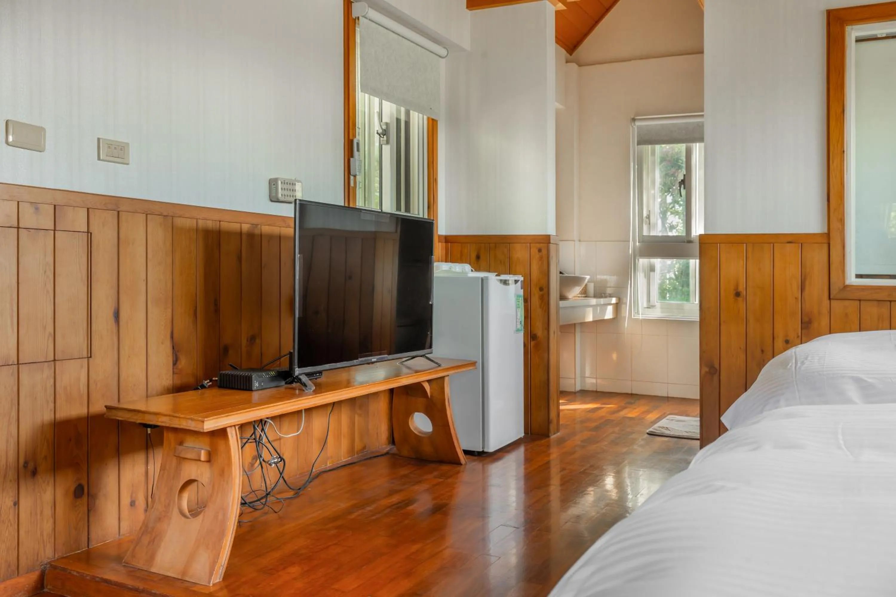 Bedroom, Bed in Green Forest Villa