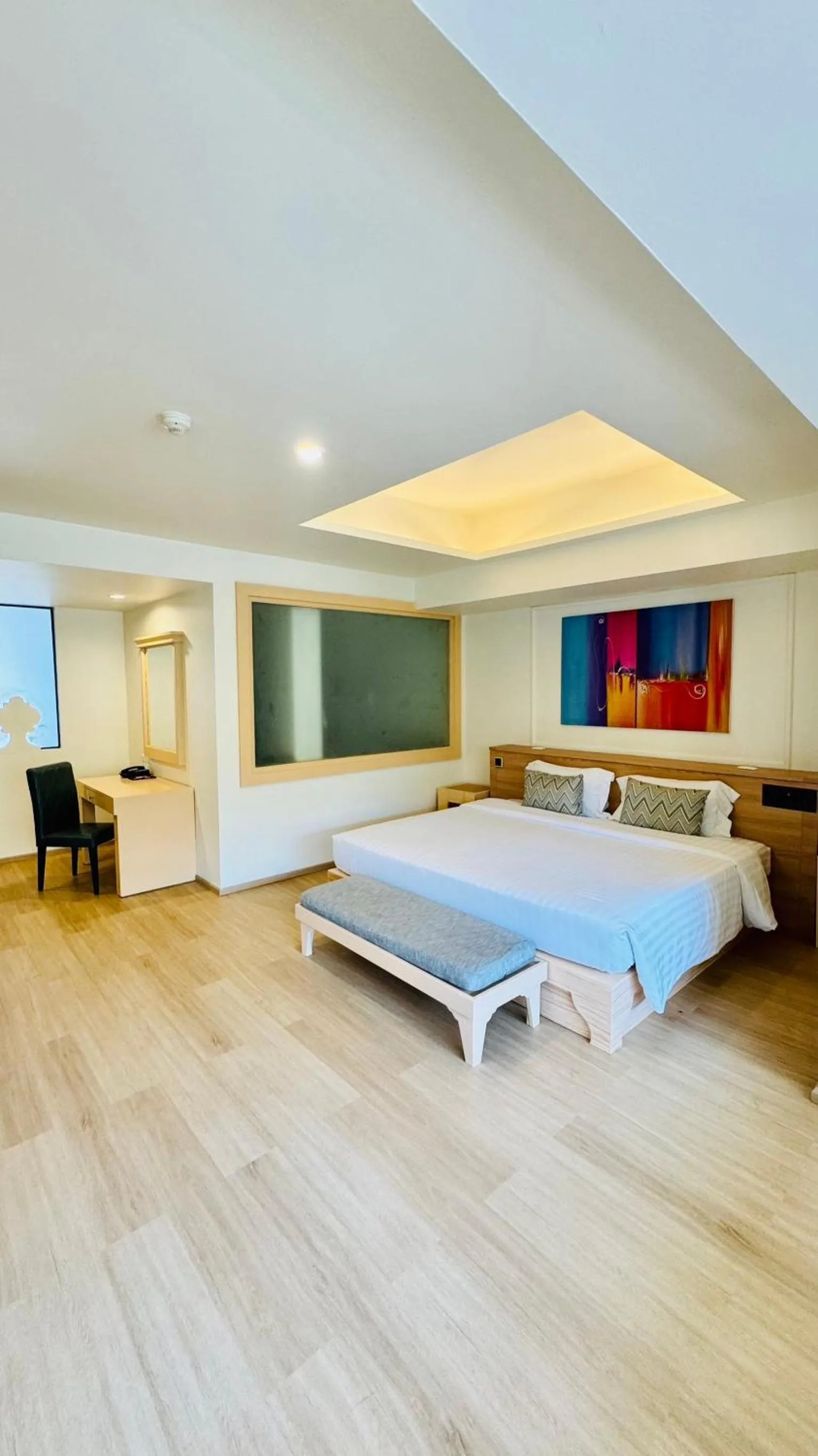 Bedroom, Bed in The Briza Beach Resort, Samui - SHA Plus