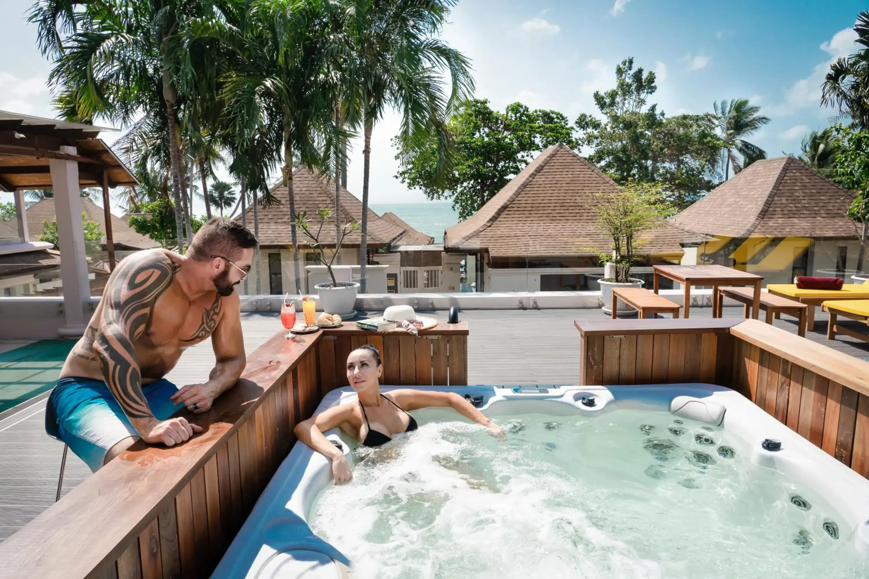 Property building in The Briza Beach Resort, Samui - SHA Plus Property building in The Briza Beach Resort, Samui - SHA Plus