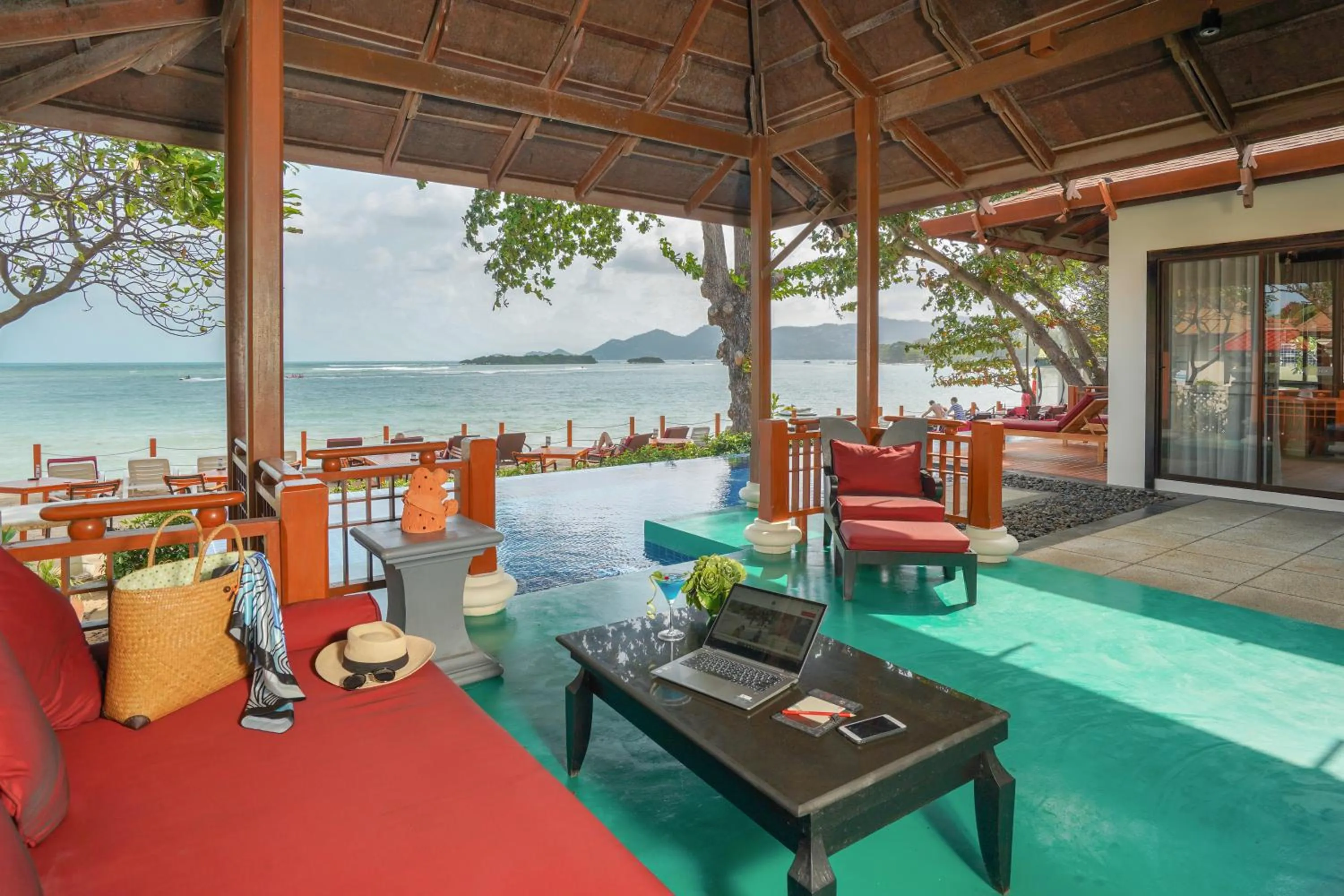 Seating area in The Briza Beach Resort, Samui - SHA Plus