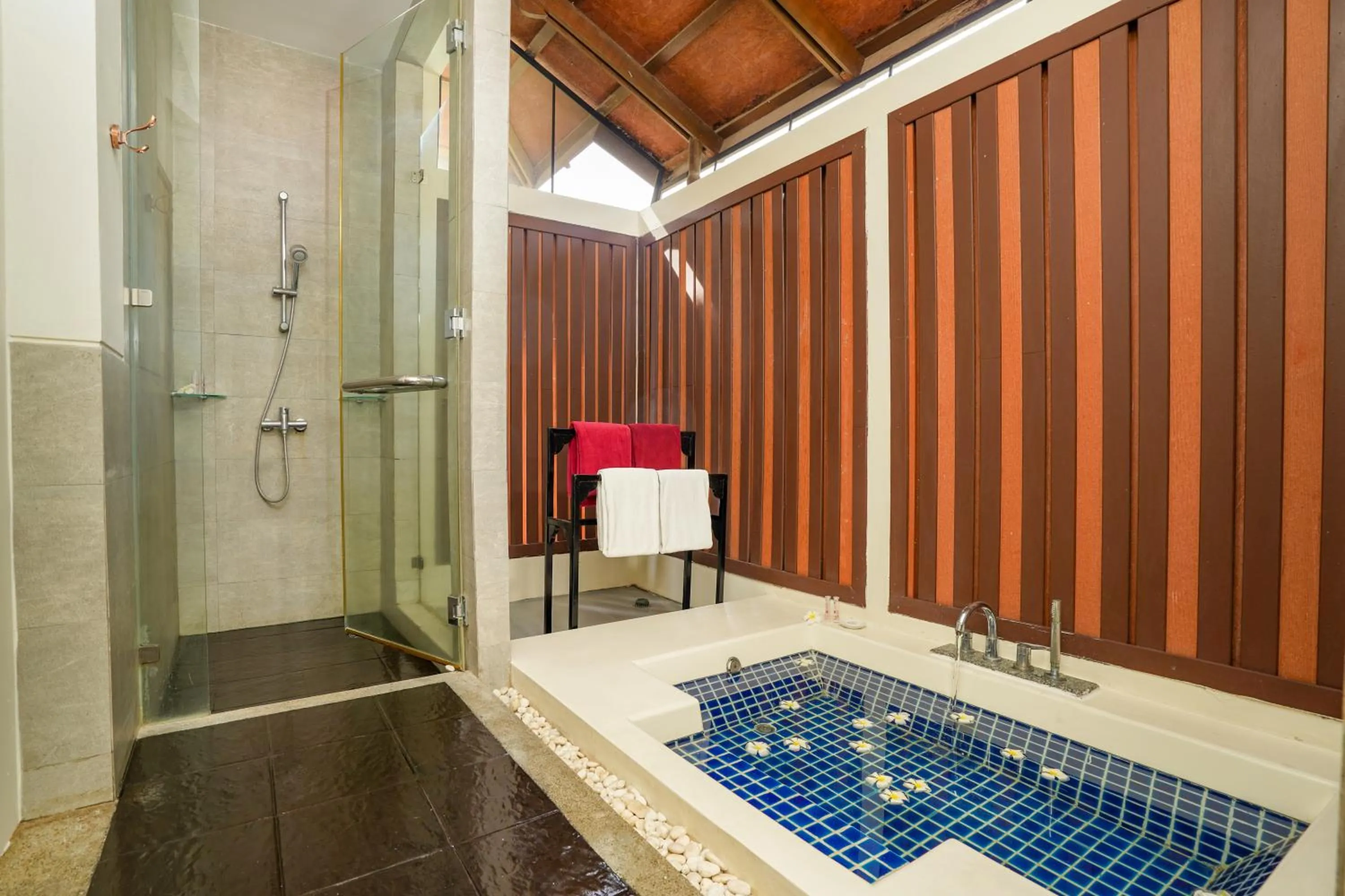 Bathroom in The Briza Beach Resort, Samui - SHA Plus