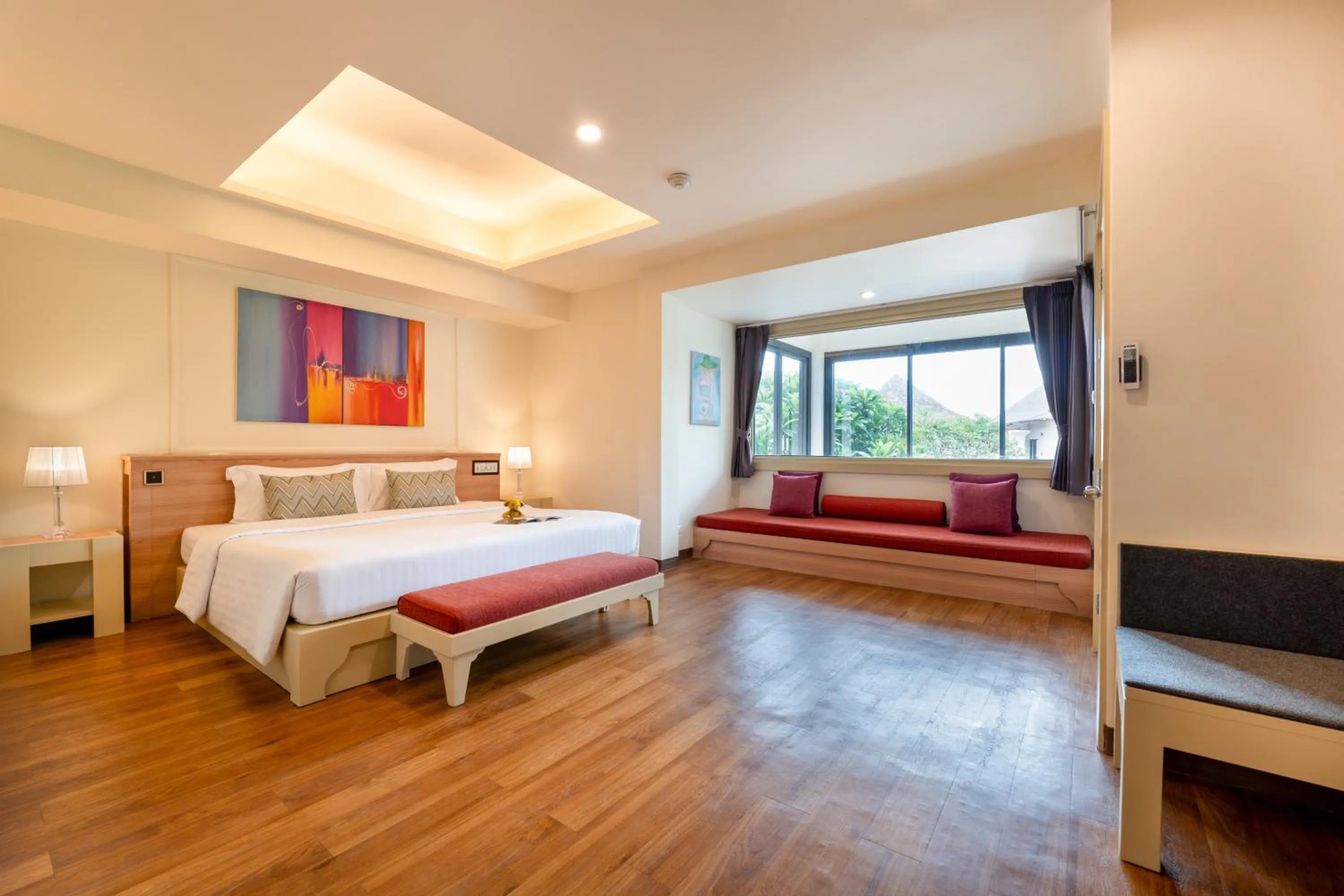Bedroom, Bed in The Briza Beach Resort, Samui - SHA Plus