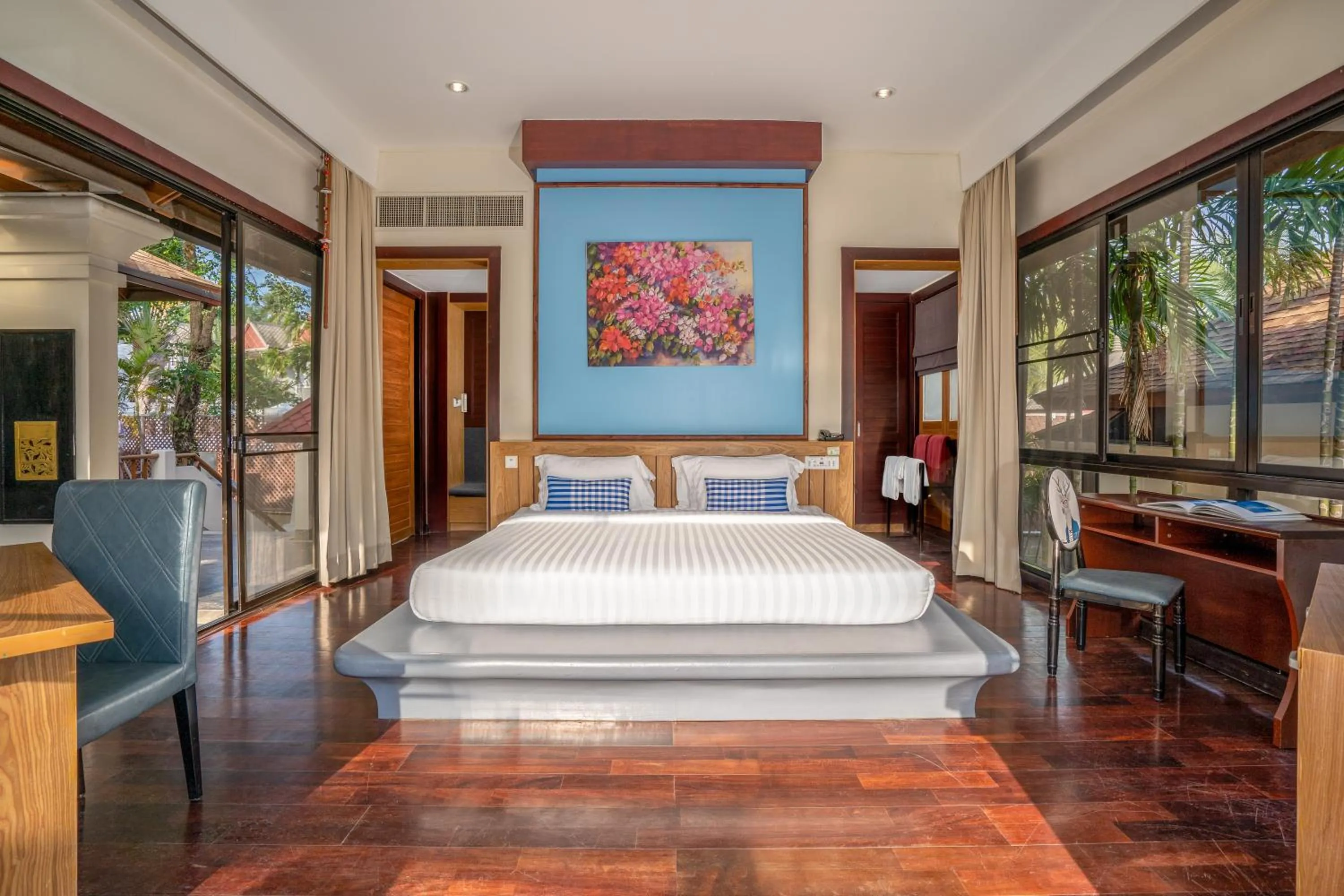 Bedroom, Bed in The Briza Beach Resort, Samui - SHA Plus