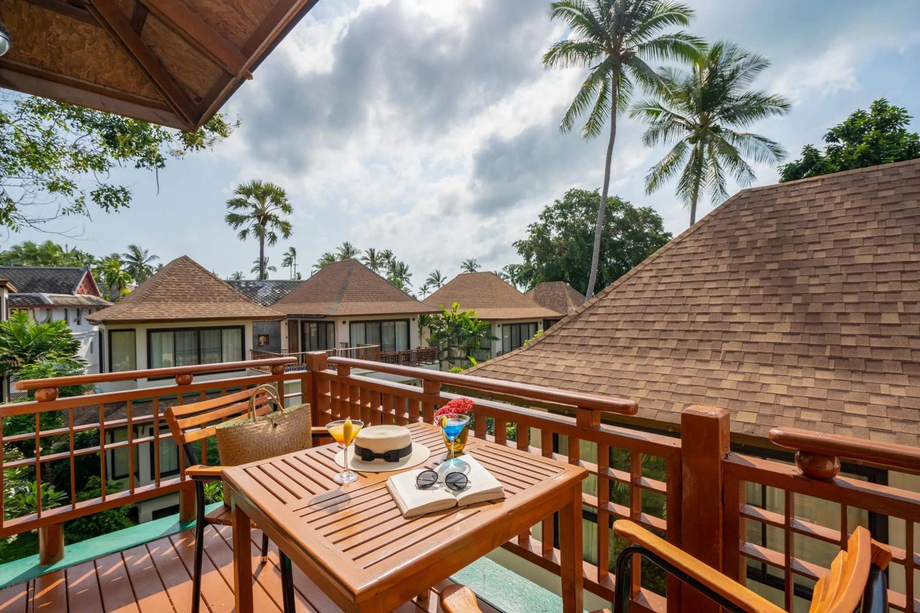 Balcony/Terrace in The Briza Beach Resort, Samui - SHA Plus