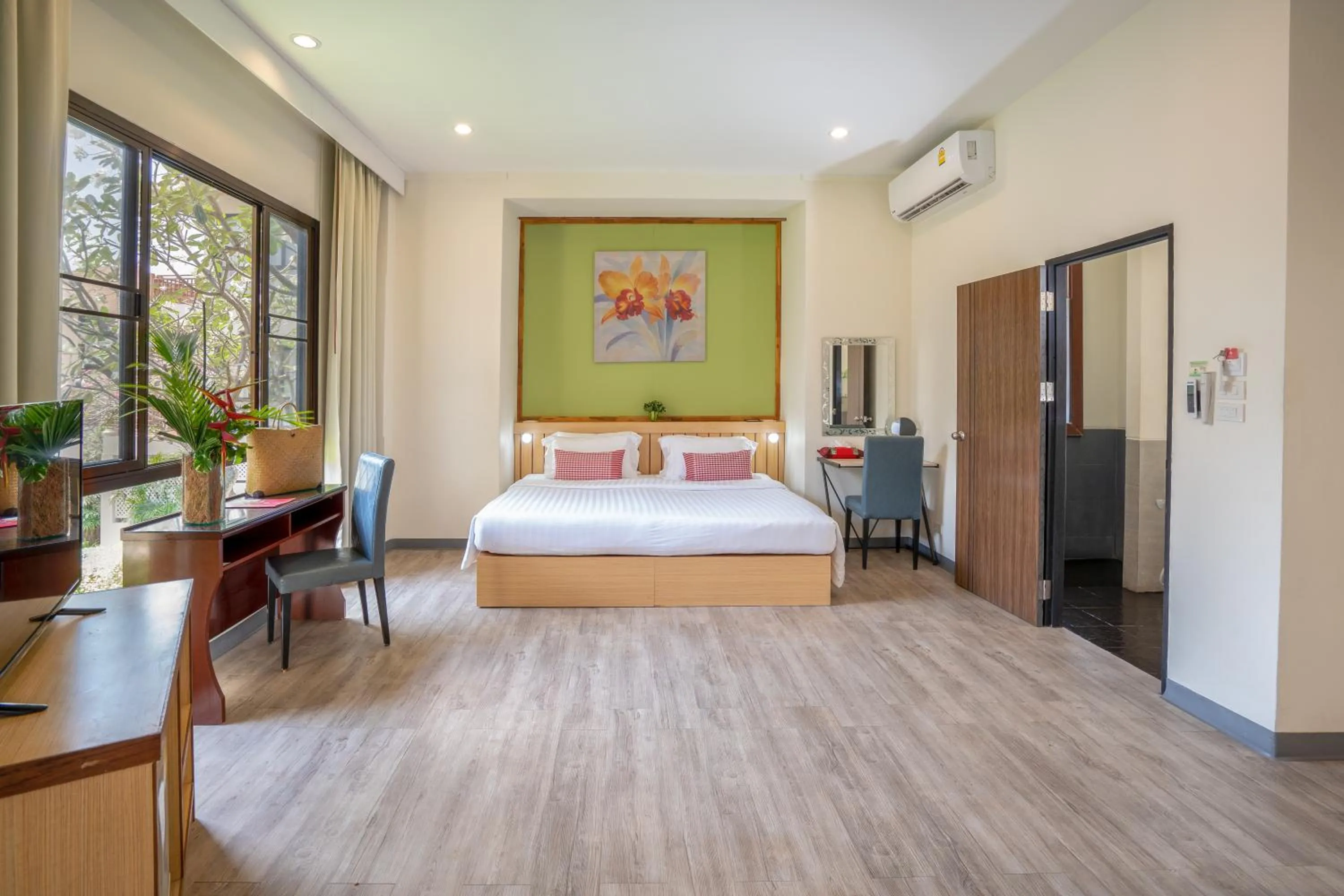 Bedroom, Bed in The Briza Beach Resort, Samui - SHA Plus