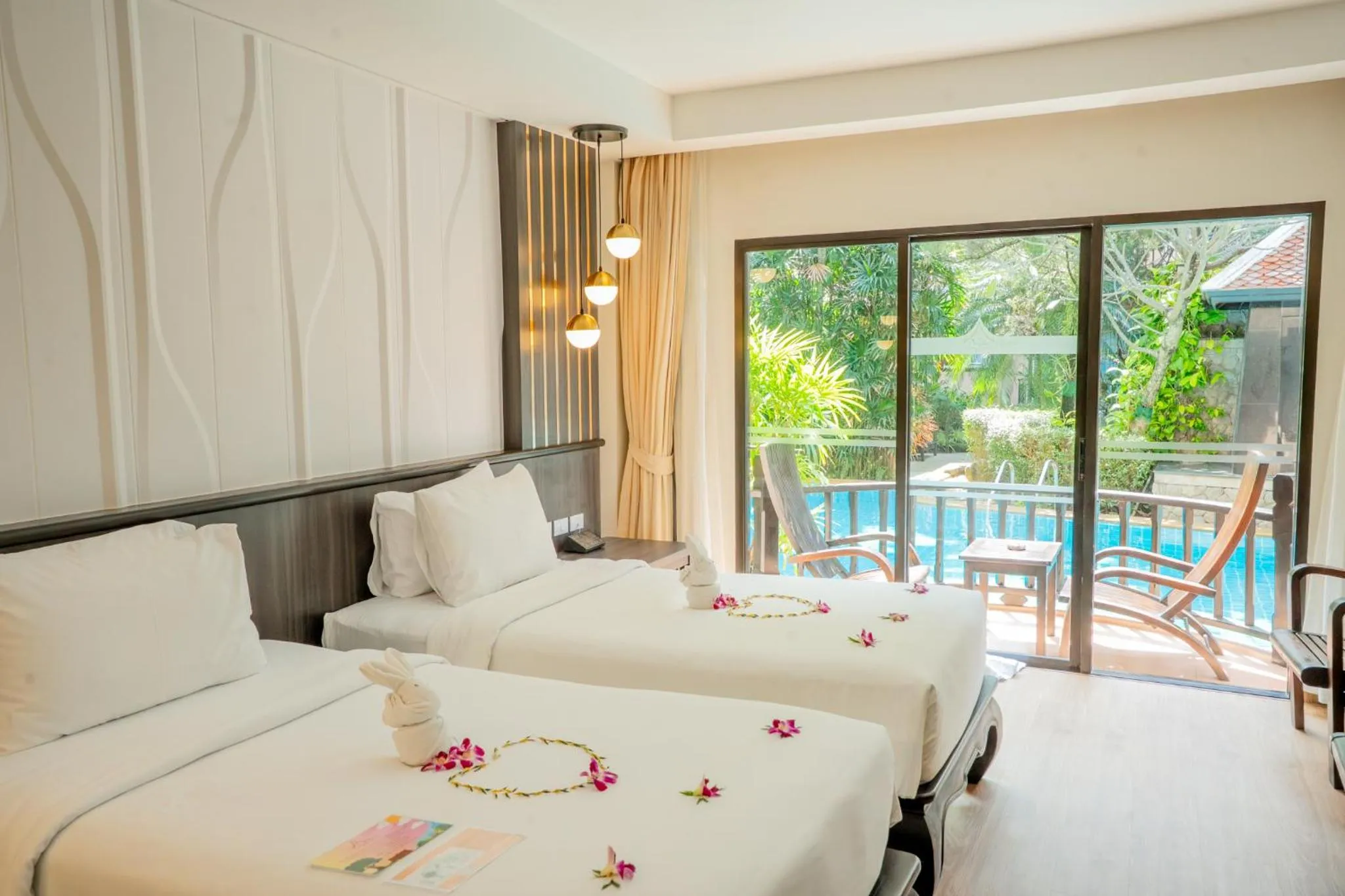Bedroom, Bed in Nipa Resort, Patong Beach