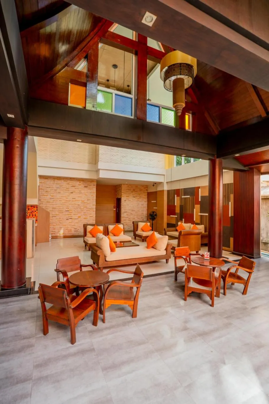 Seating area in Nipa Resort, Patong Beach