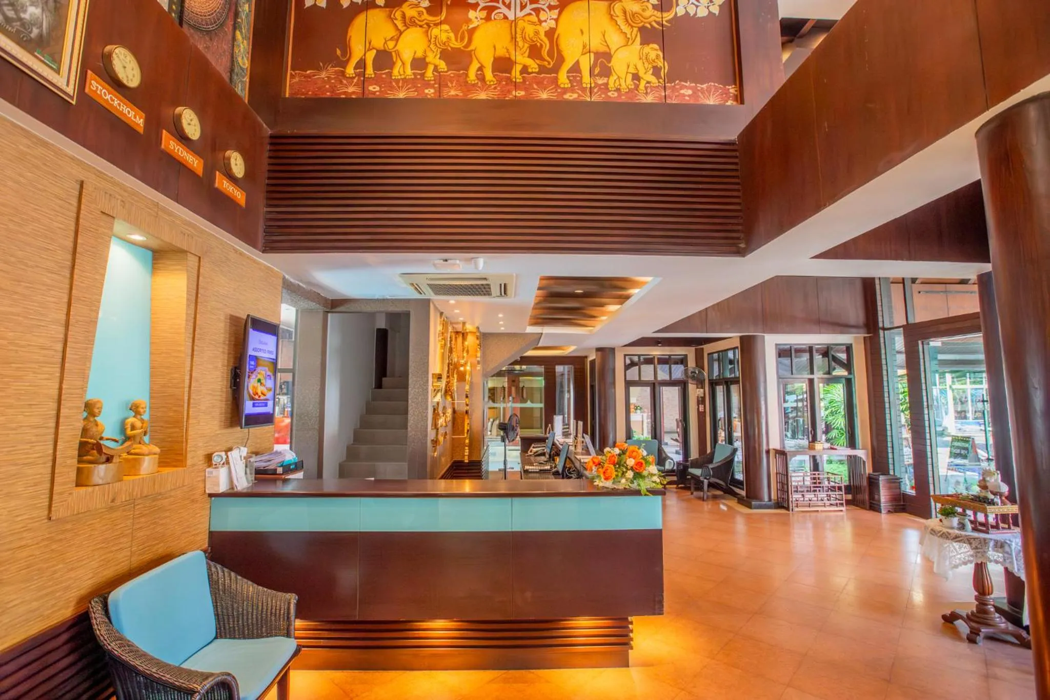 Lobby or reception in Nipa Resort, Patong Beach