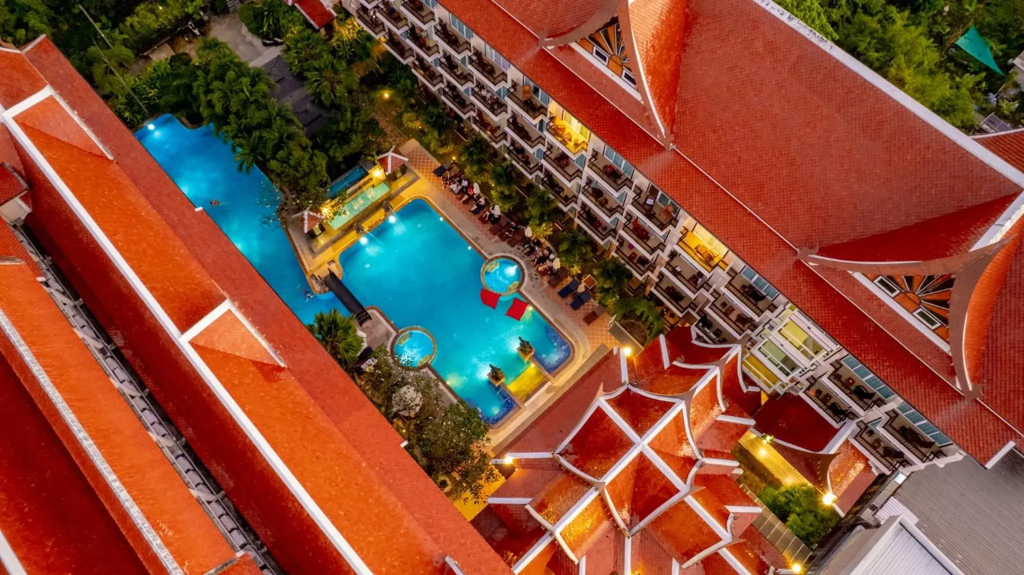 Property building in Nipa Resort, Patong Beach Property building in Nipa Resort, Patong Beach