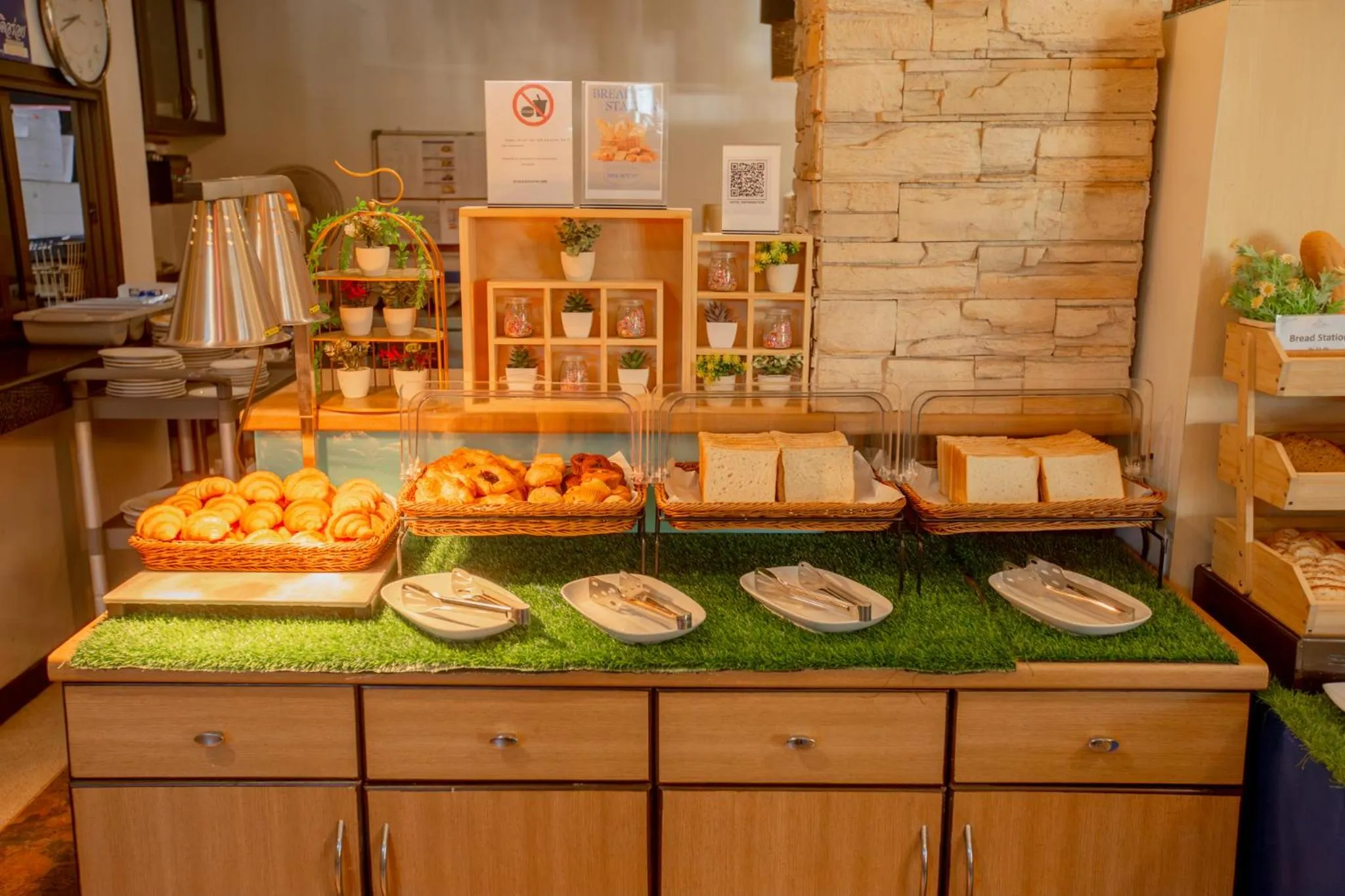 Breakfast in Nipa Resort, Patong Beach