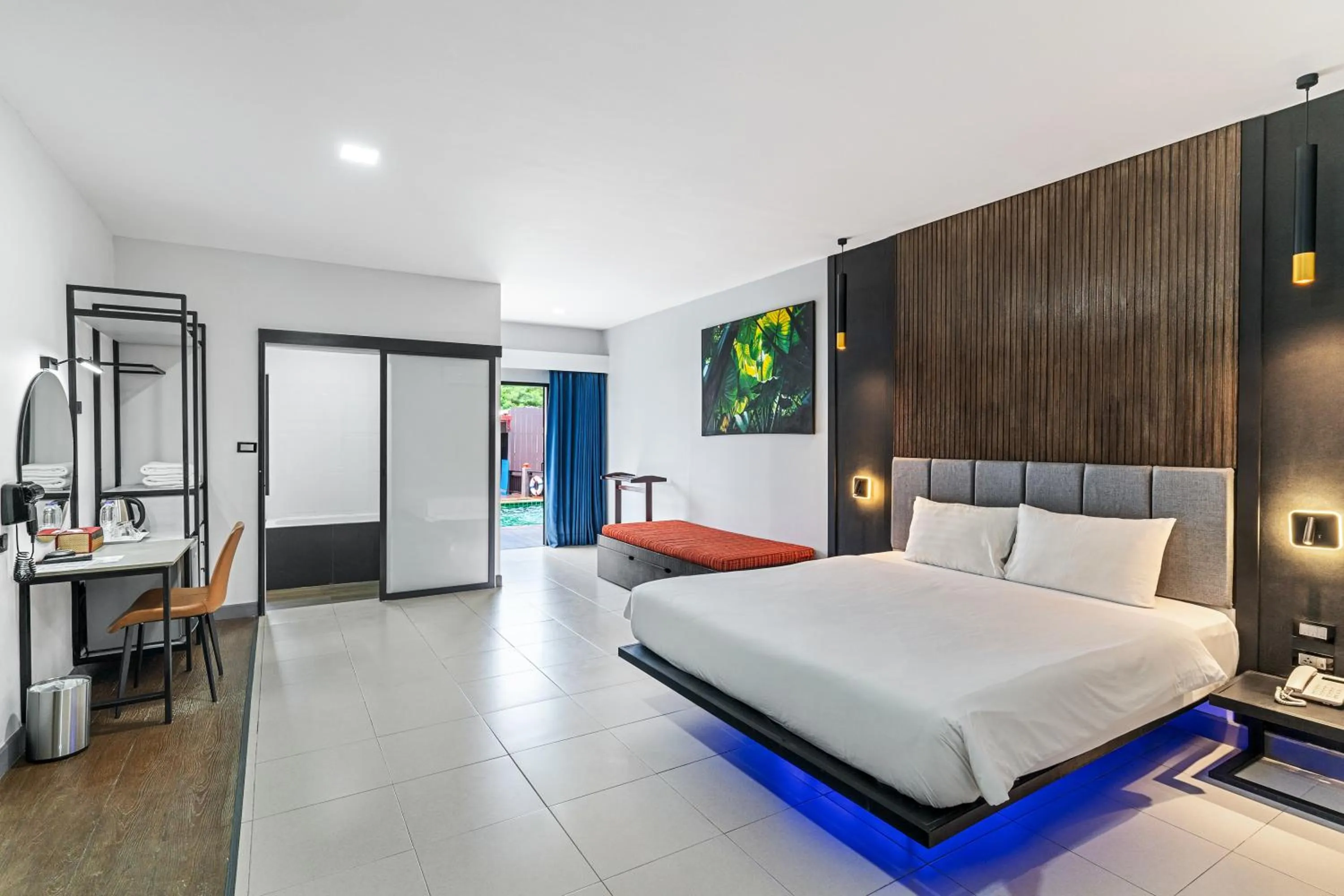 Bed in Tuana Hotels The Phulin Resort