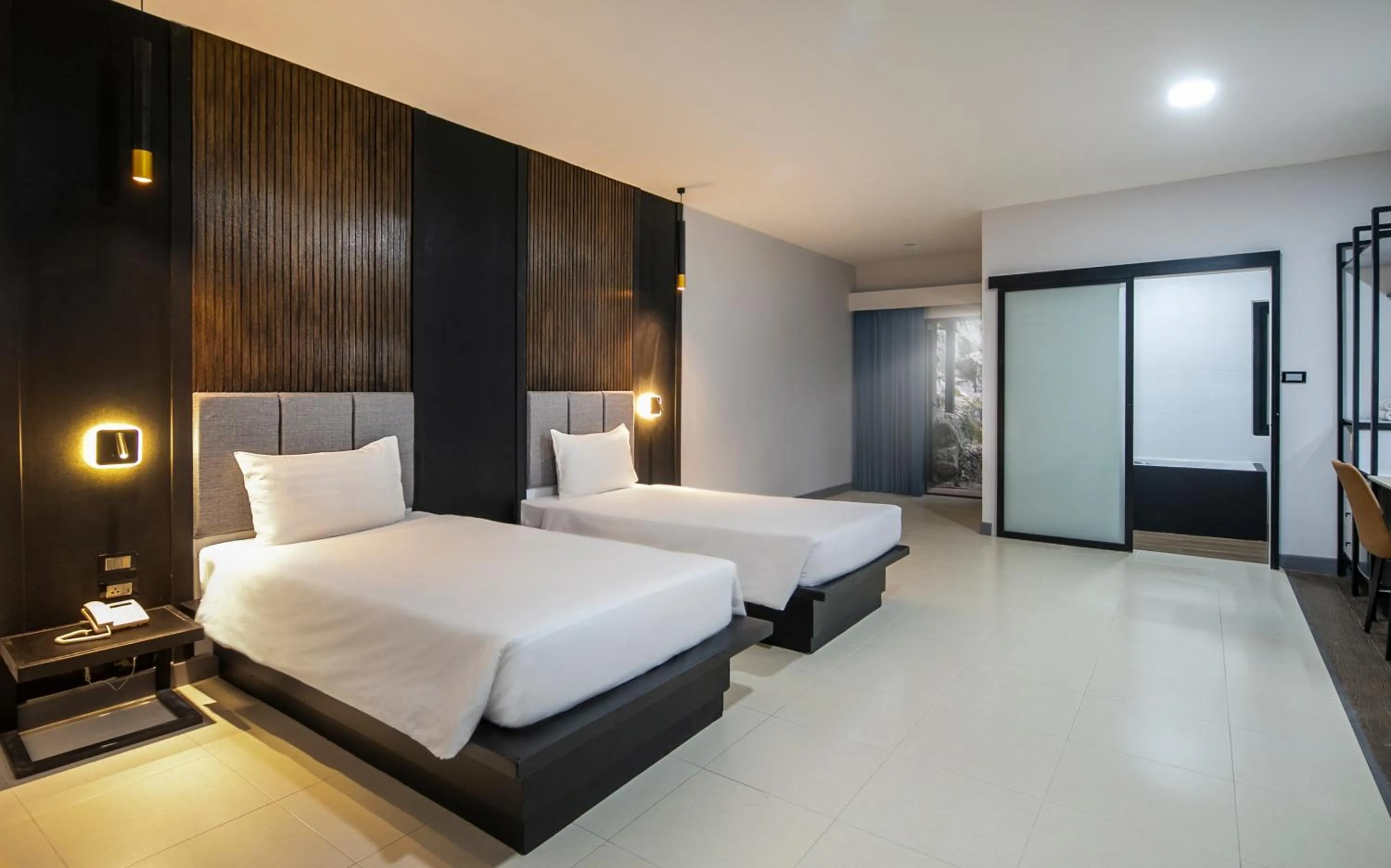 Bed in Tuana Hotels The Phulin Resort