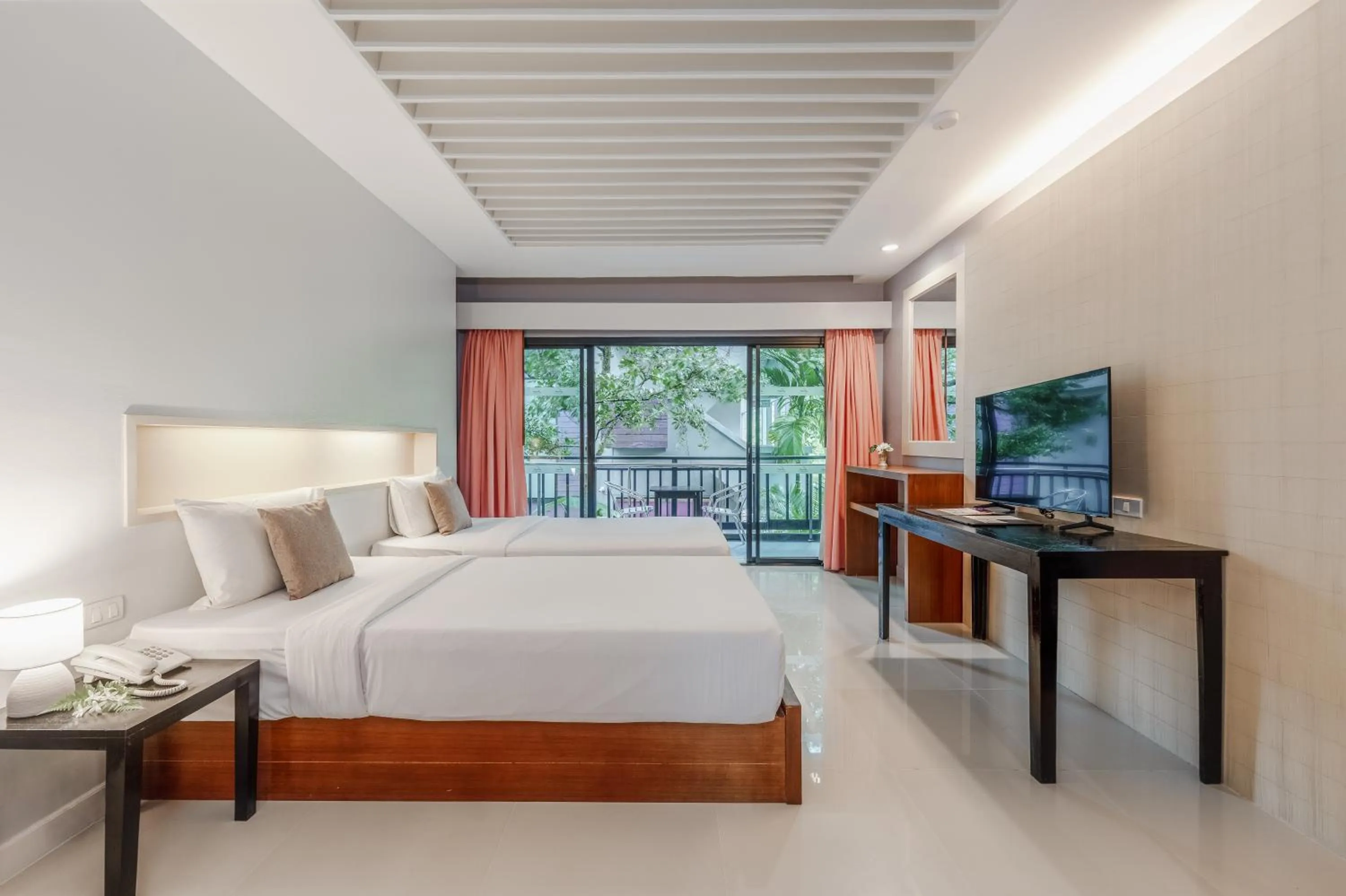 TV and multimedia, Bed in Phuvaree Resort