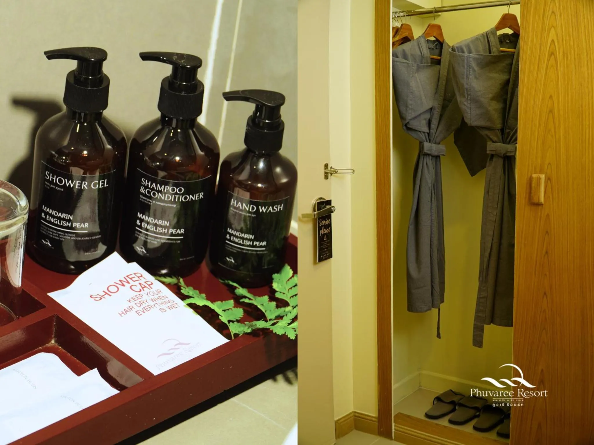 Shower in Phuvaree Resort