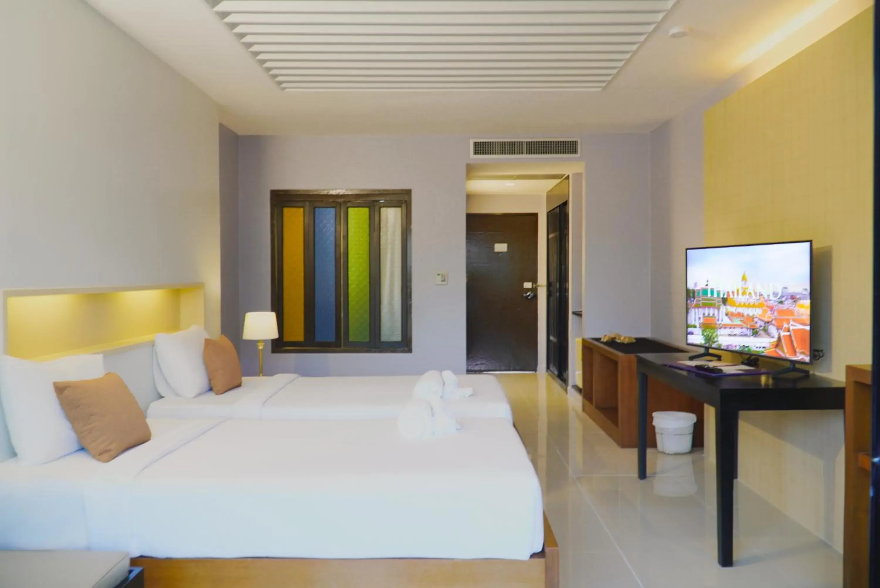 Bed in Phuvaree Resort Bed in Phuvaree Resort