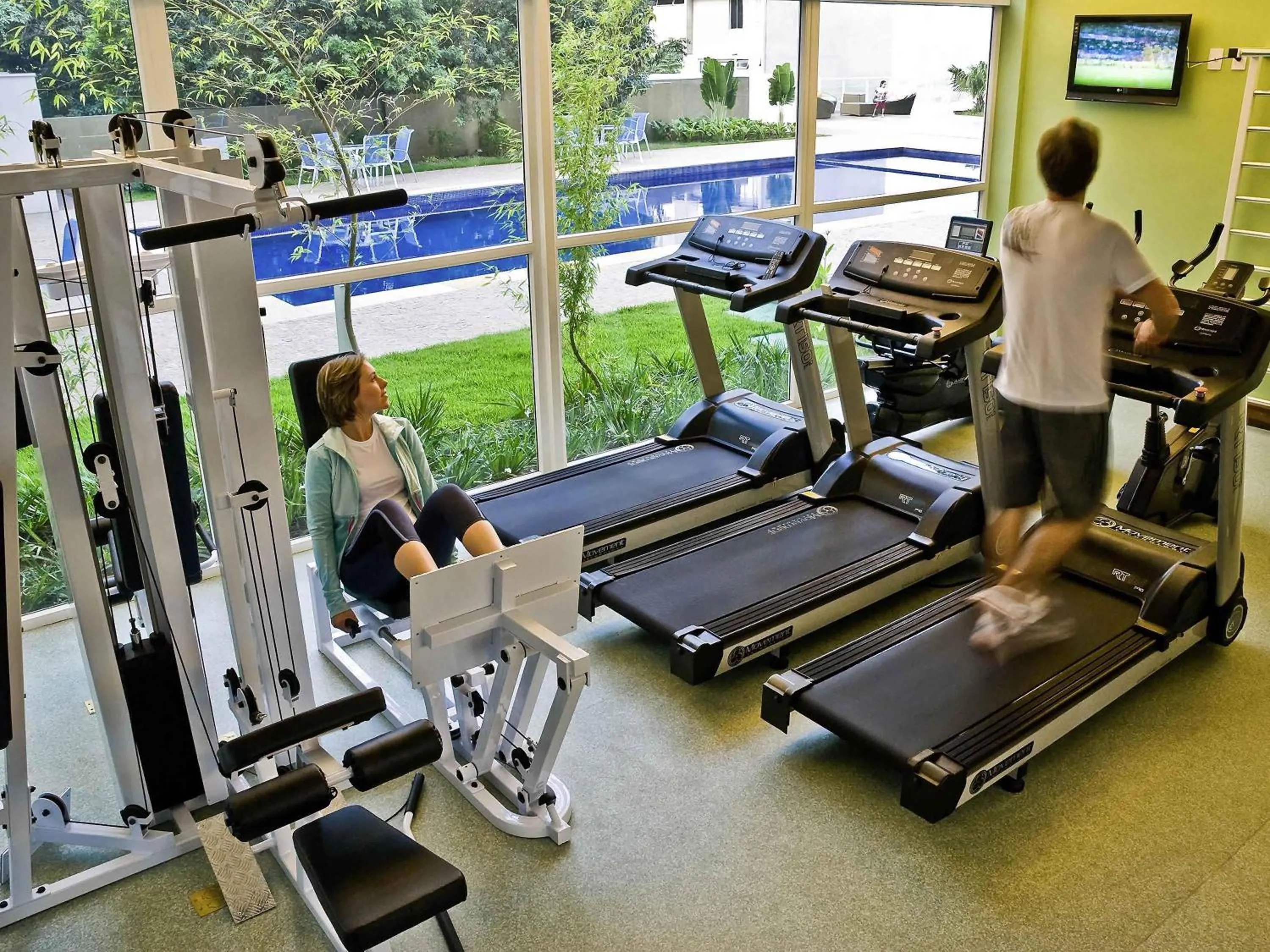 Fitness centre/facilities in Novotel Sao Paulo Morumbi