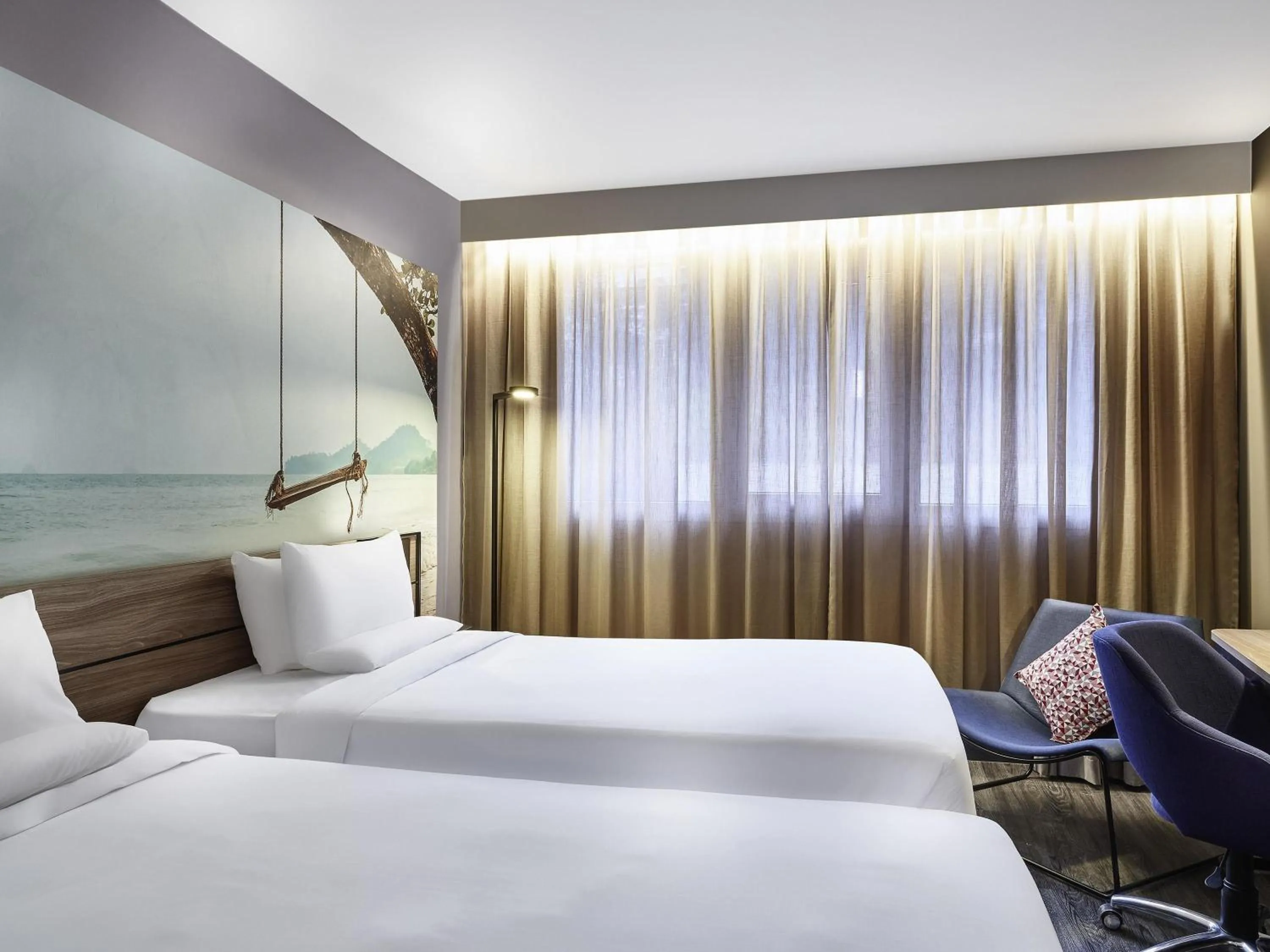 Bedroom, Bed in Novotel Sao Paulo Morumbi