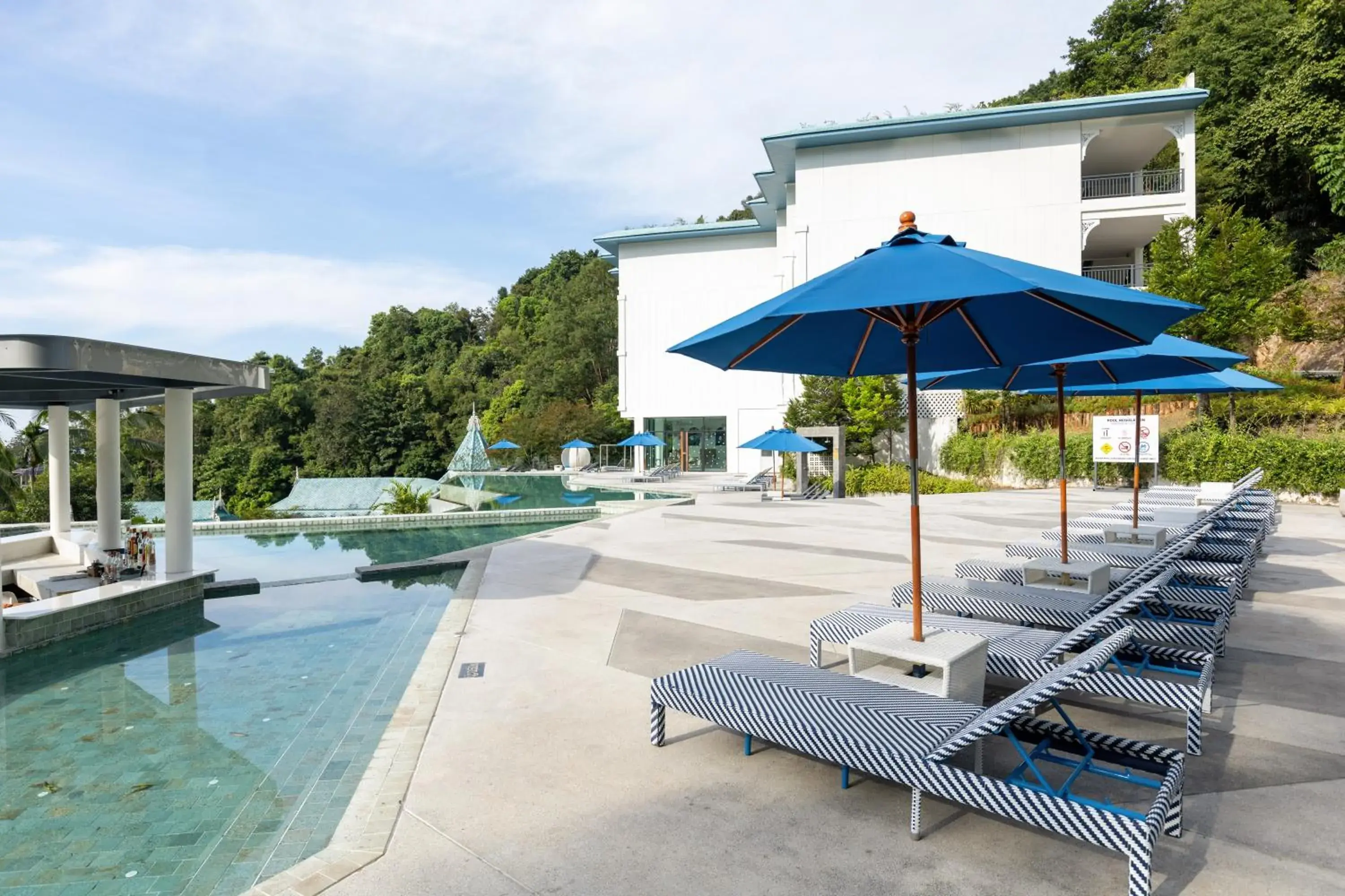 Pool view in Krabi Tipa Resort Pool view in Krabi Tipa Resort