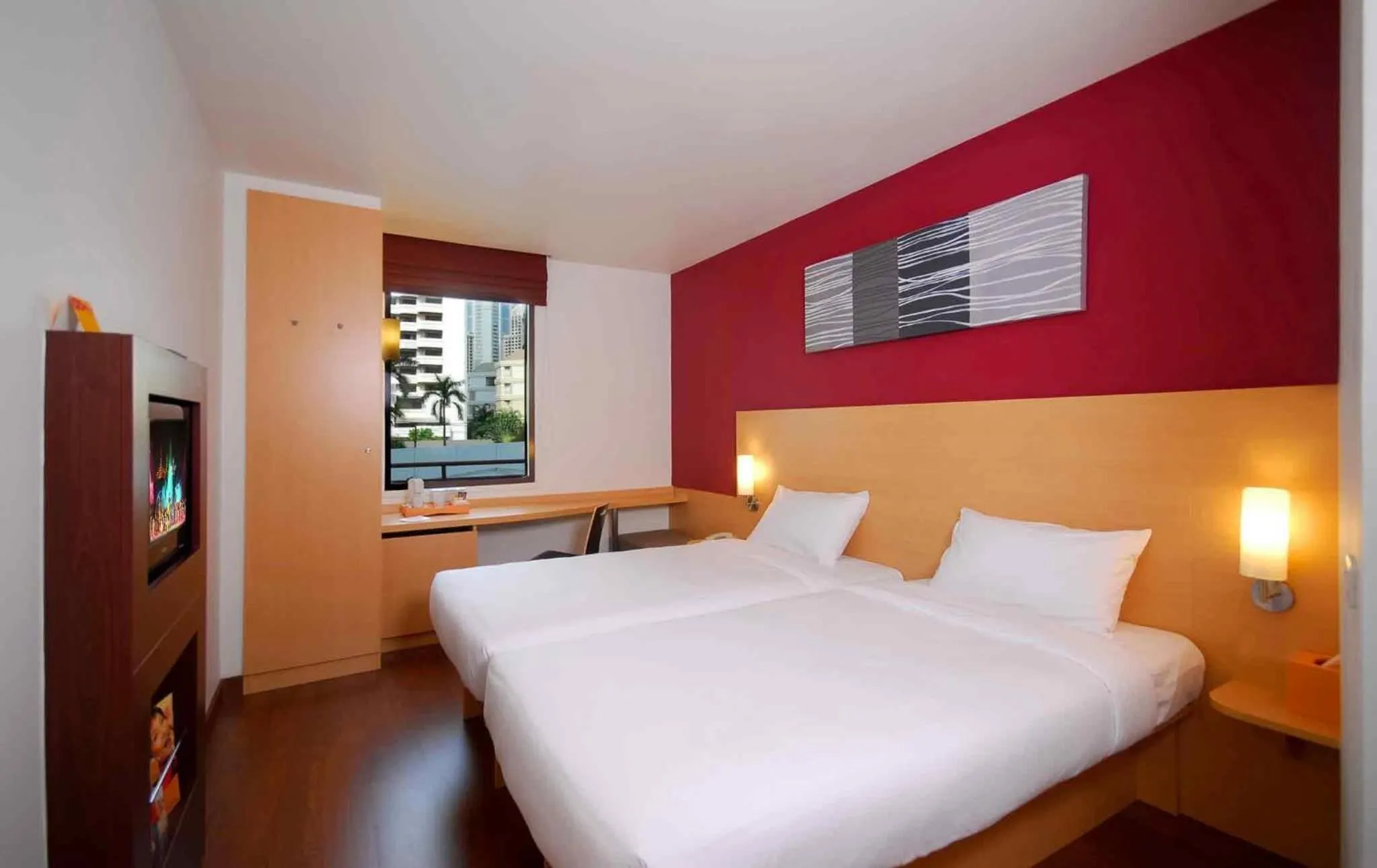 Bedroom, Bed in Ibis Bangkok Sukhumvit 4