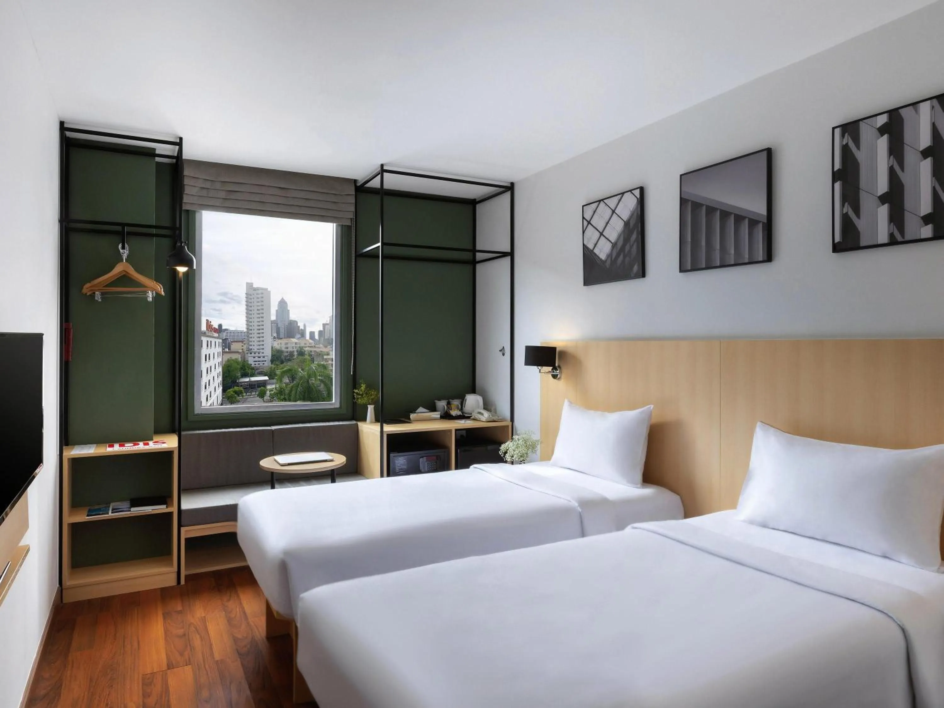 Bed in Ibis Bangkok Sukhumvit 4