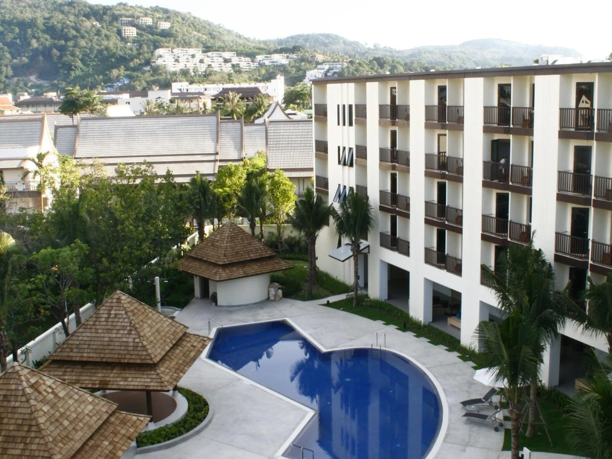 Bird's eye view in Ibis Phuket Kata