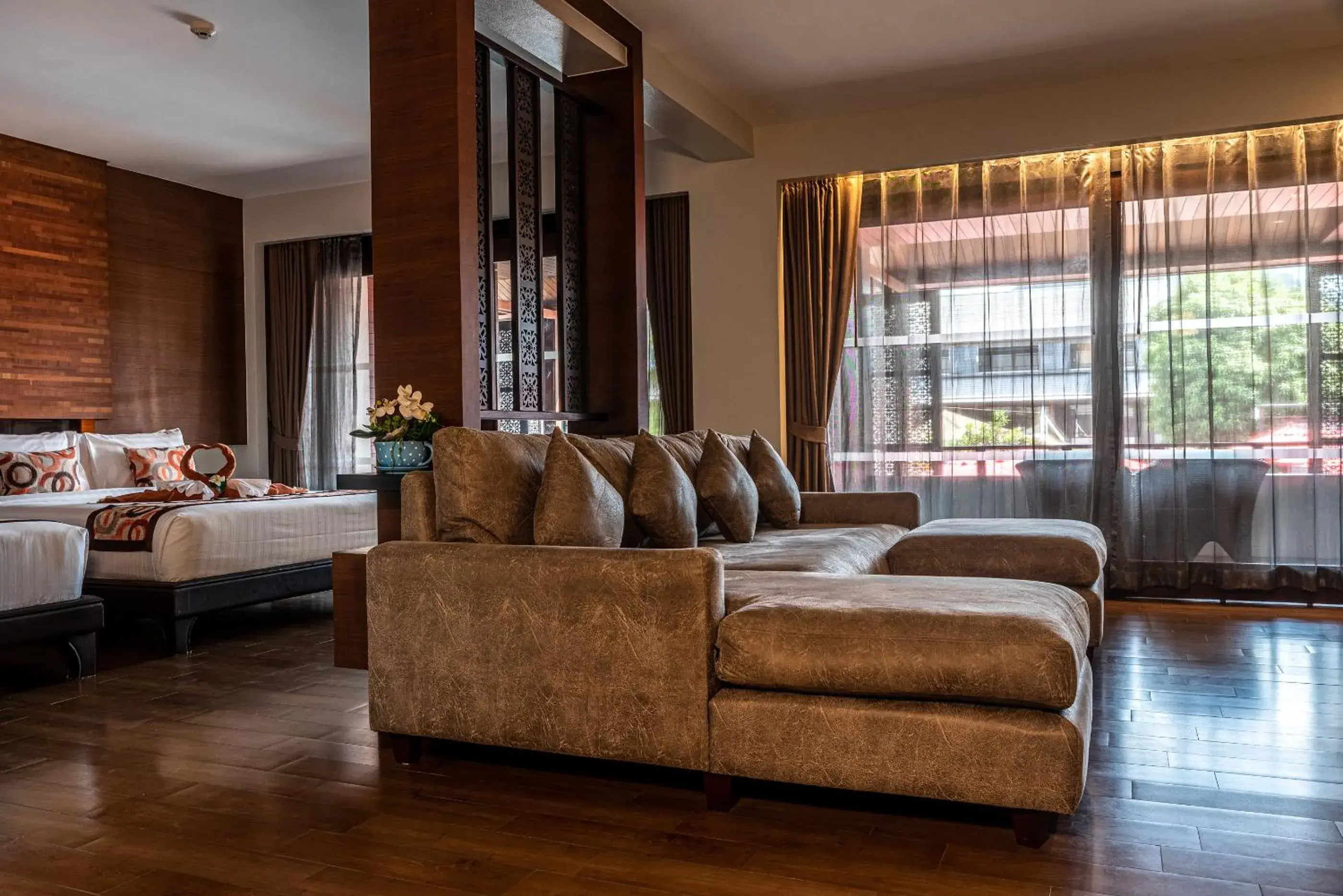 Living room, Bed in Am Samui Palace Living room, Bed in Am Samui Palace