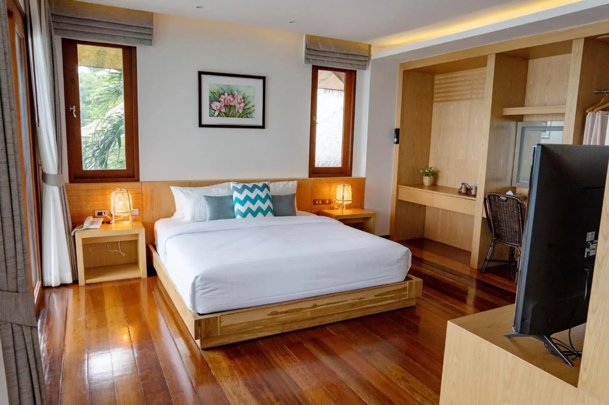 Photo of the whole room, Bed in Coral Cliff Beach Resort Samui - SHA Plus Photo of the whole room, Bed in Coral Cliff Beach Resort Samui - SHA Plus