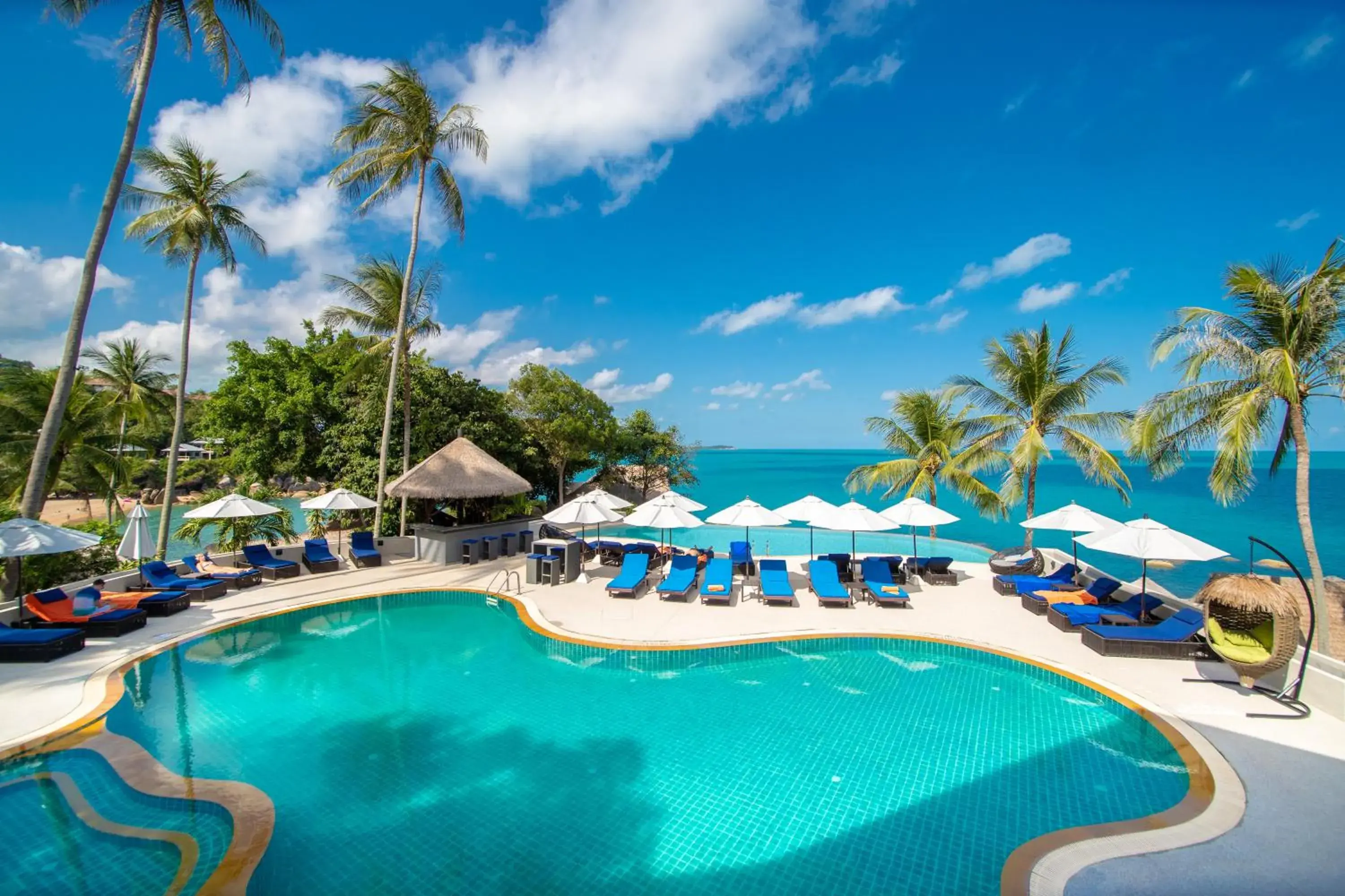 Sea view in Coral Cliff Beach Resort Samui - SHA Plus Sea view in Coral Cliff Beach Resort Samui - SHA Plus