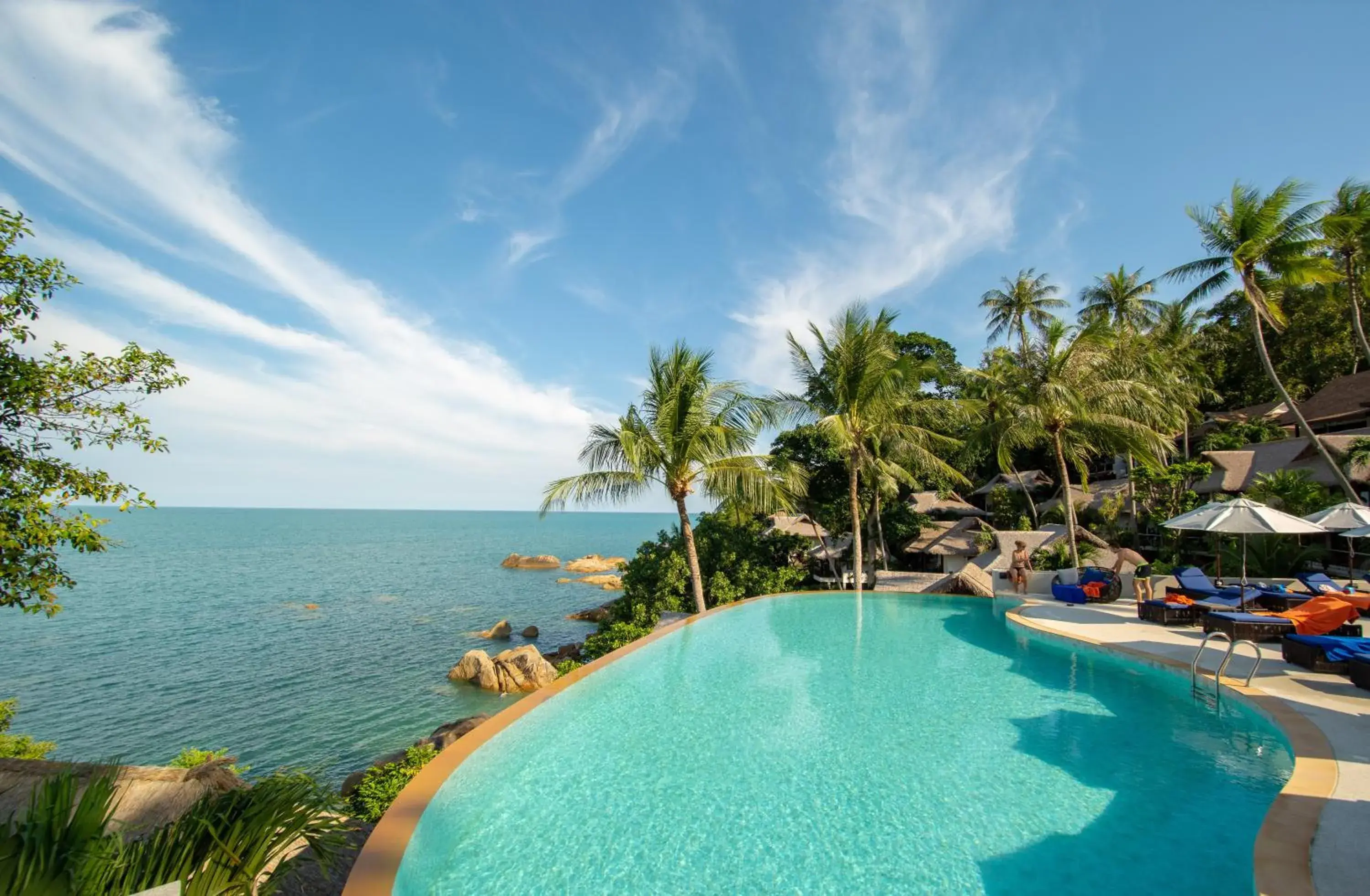 Sea view in Coral Cliff Beach Resort Samui - SHA Plus Sea view in Coral Cliff Beach Resort Samui - SHA Plus