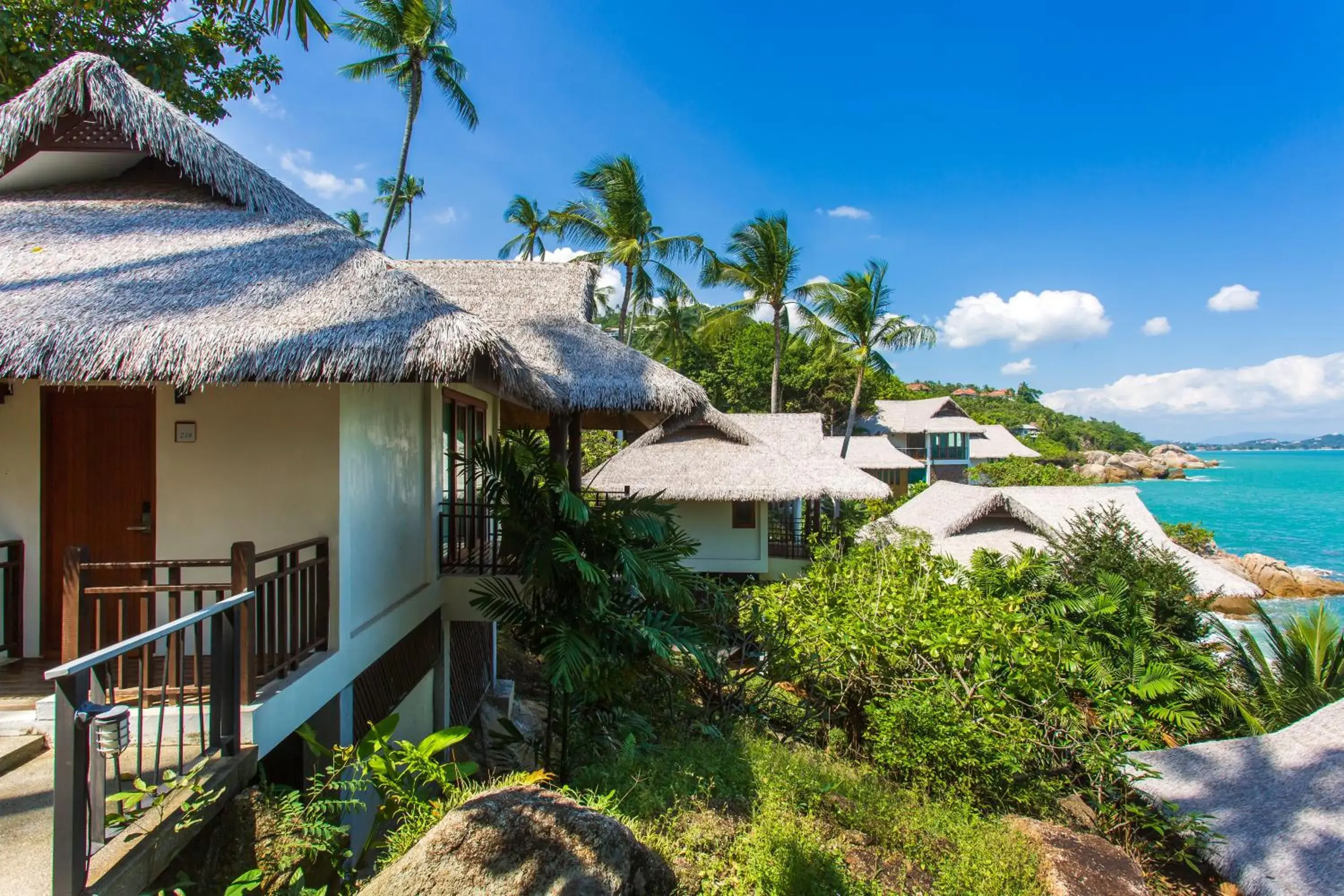 Property building in Coral Cliff Beach Resort Samui - SHA Plus Property building in Coral Cliff Beach Resort Samui - SHA Plus