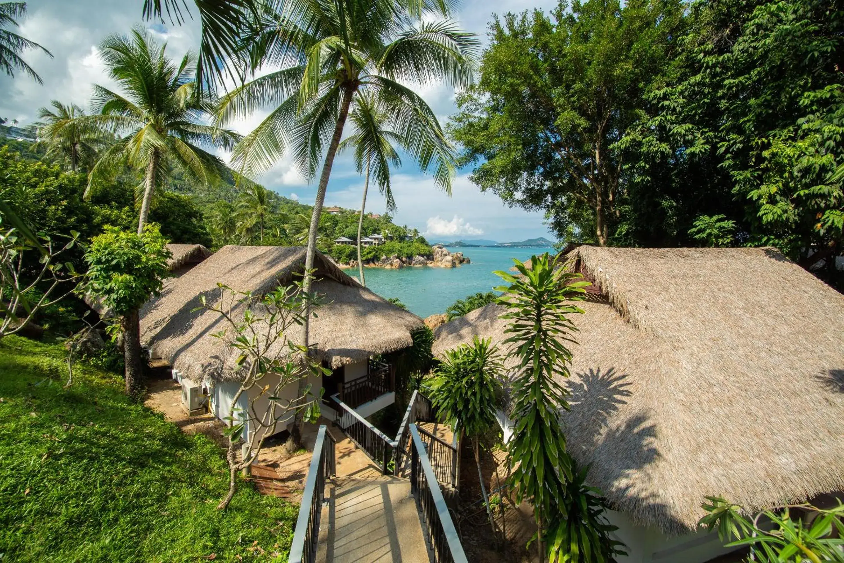 Sea view in Coral Cliff Beach Resort Samui - SHA Plus Sea view in Coral Cliff Beach Resort Samui - SHA Plus