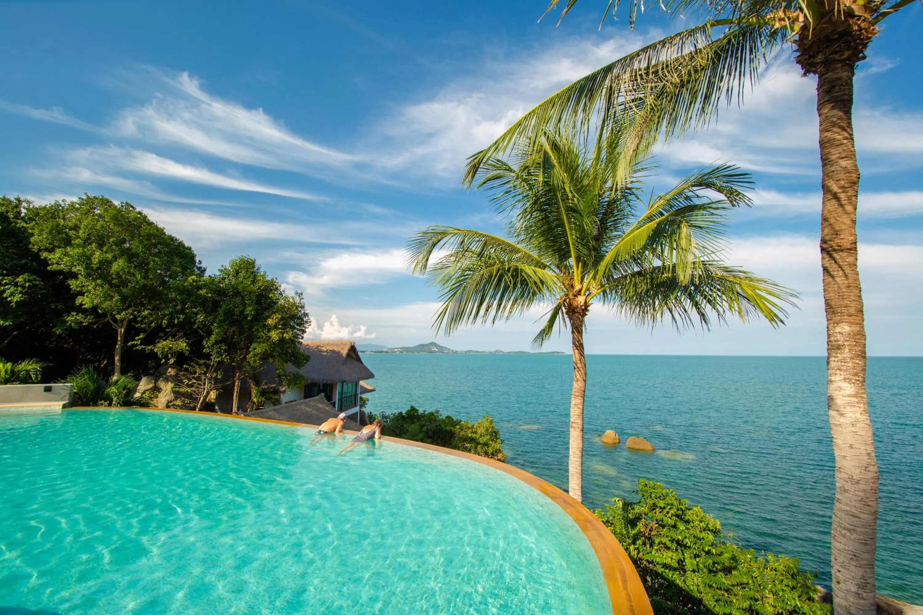 Sea view in Coral Cliff Beach Resort Samui - SHA Plus