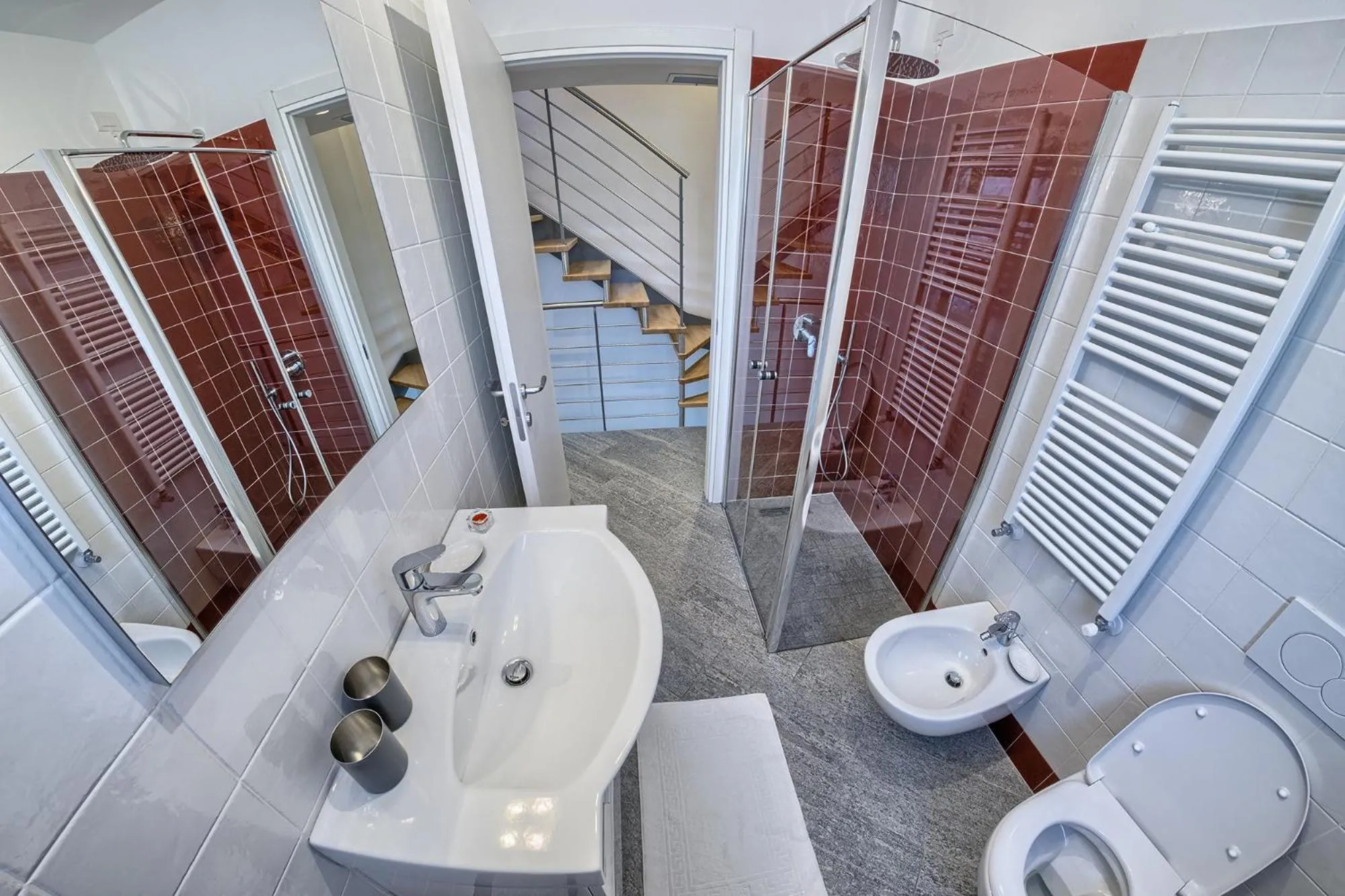 Bathroom in Rainbow Holiday Apartments Lake Como