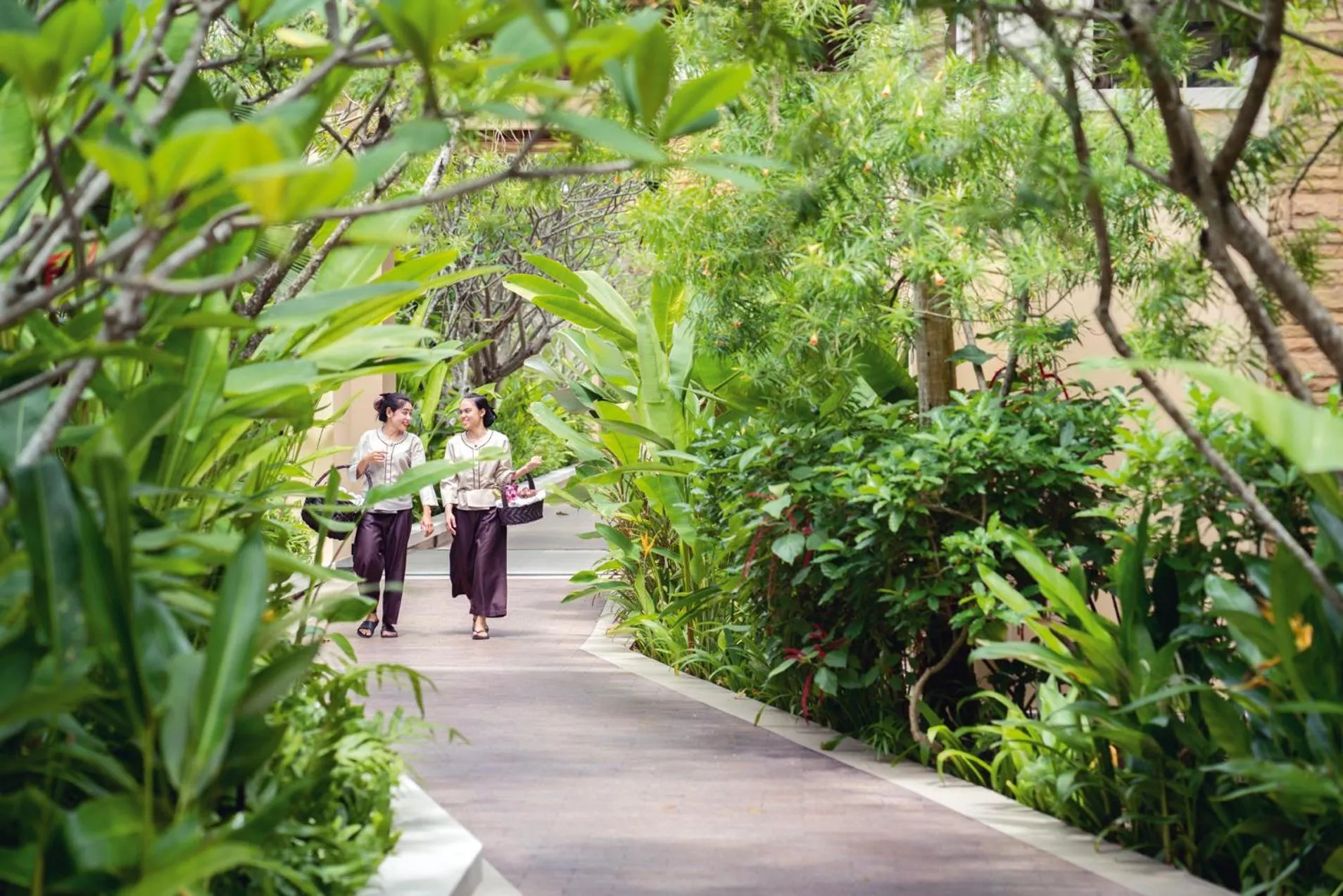 Staff in Mövenpick Resort Bangtao Beach Phuket