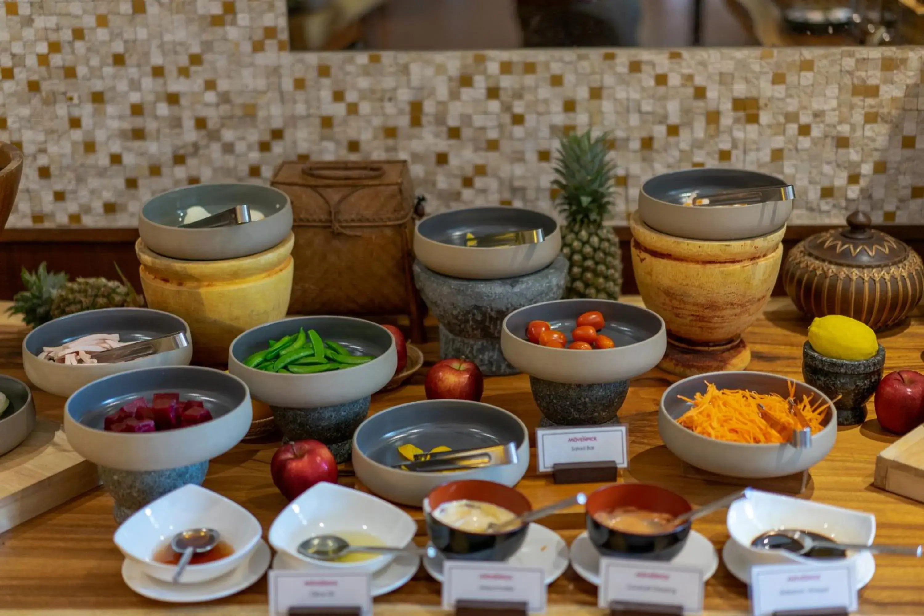 Breakfast in Mövenpick Resort Bangtao Beach Phuket Breakfast in Mövenpick Resort Bangtao Beach Phuket