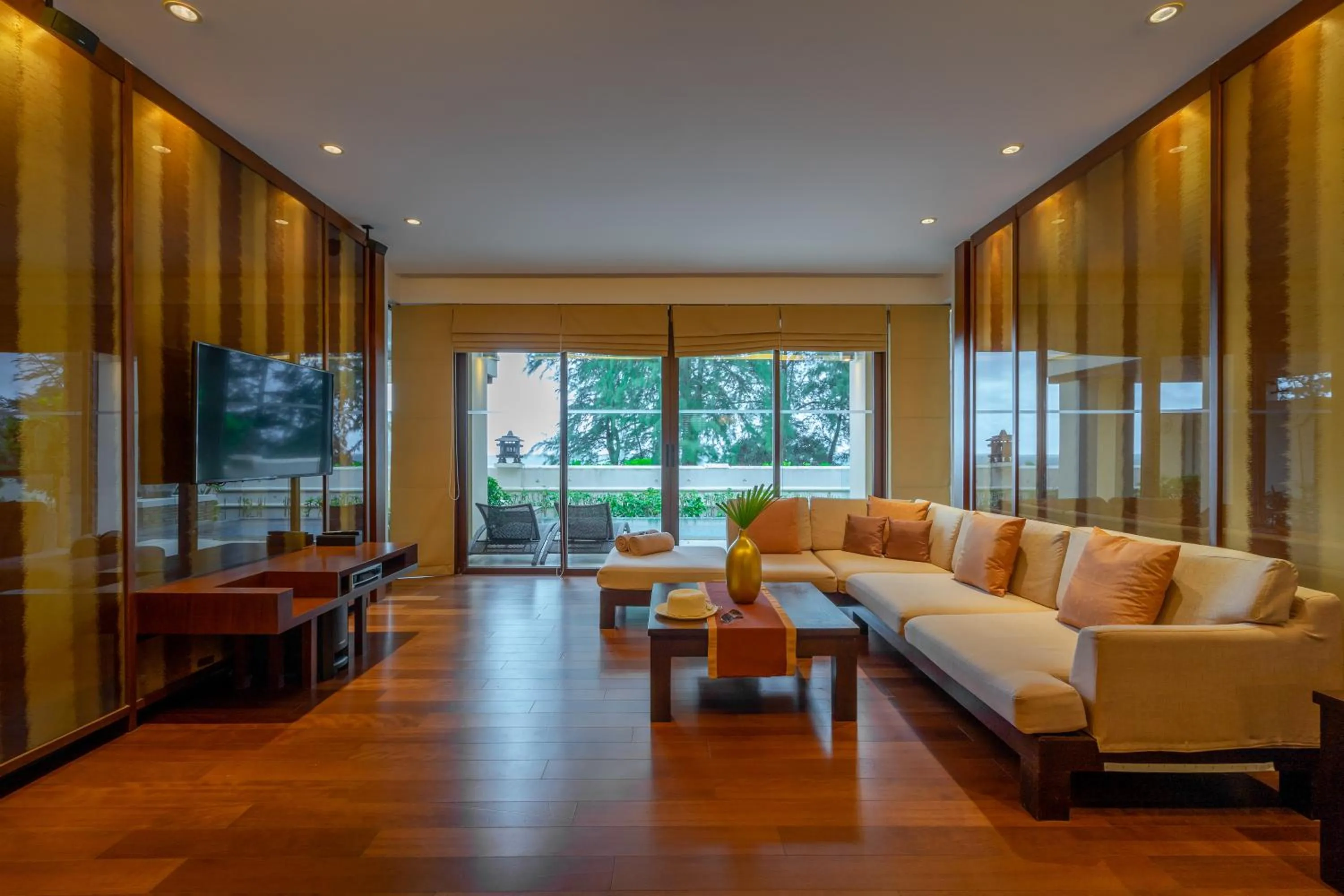 Living room in Mövenpick Resort Bangtao Beach Phuket
