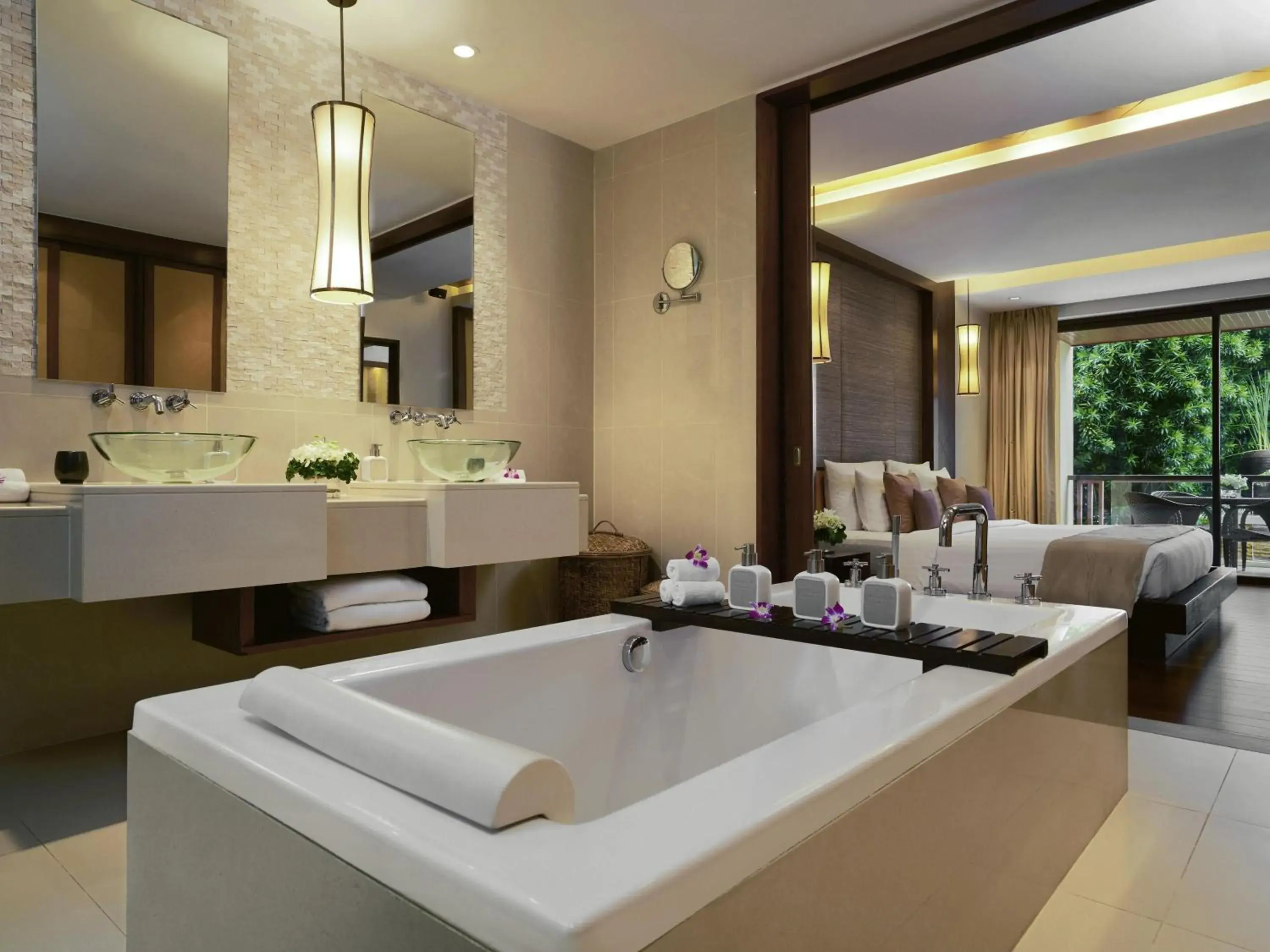 Bedroom in Mövenpick Resort Bangtao Beach Phuket Bedroom in Mövenpick Resort Bangtao Beach Phuket