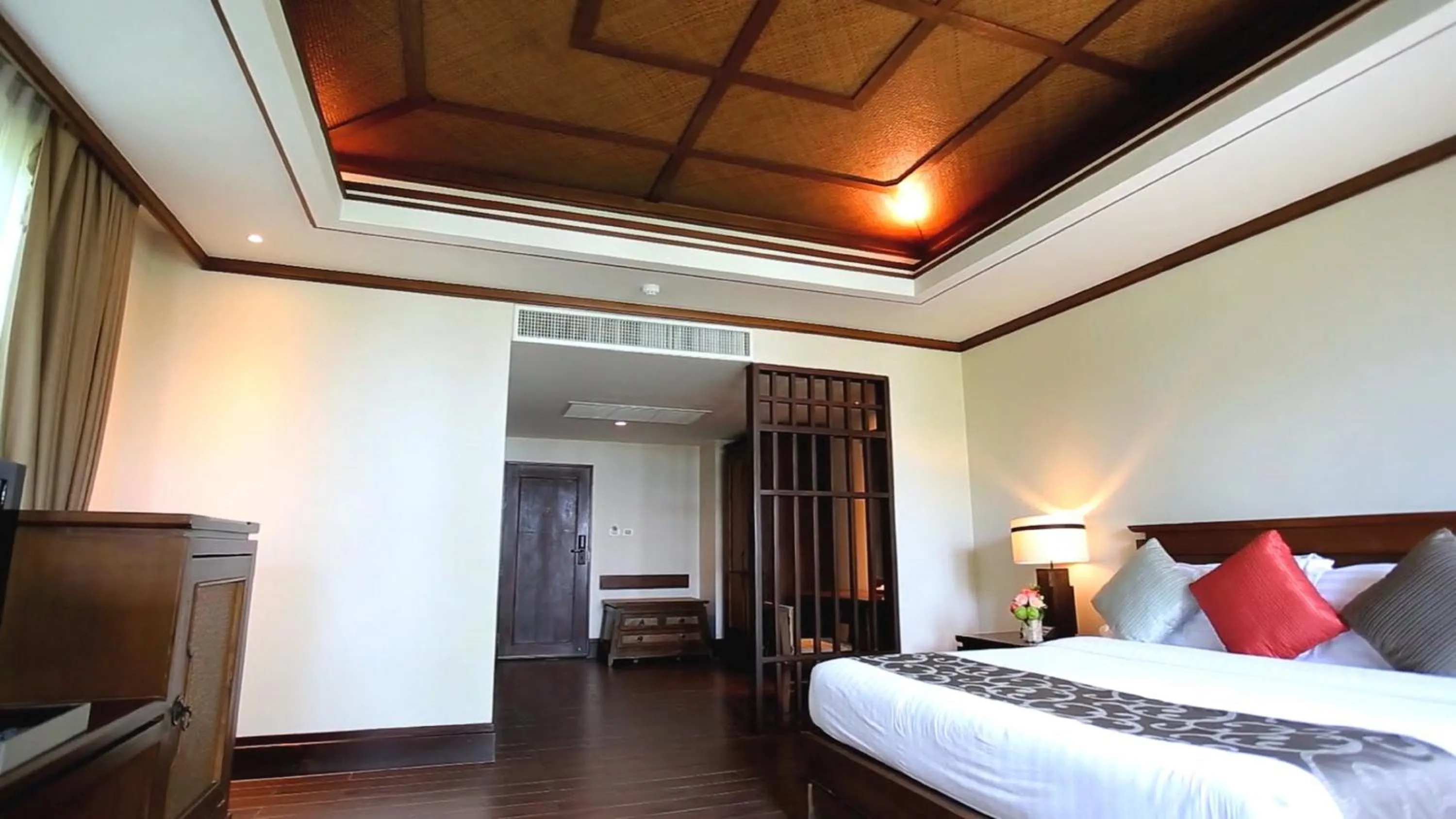 Bedroom, Bed in Nora Buri Resort & Spa - SHA Extra Plus